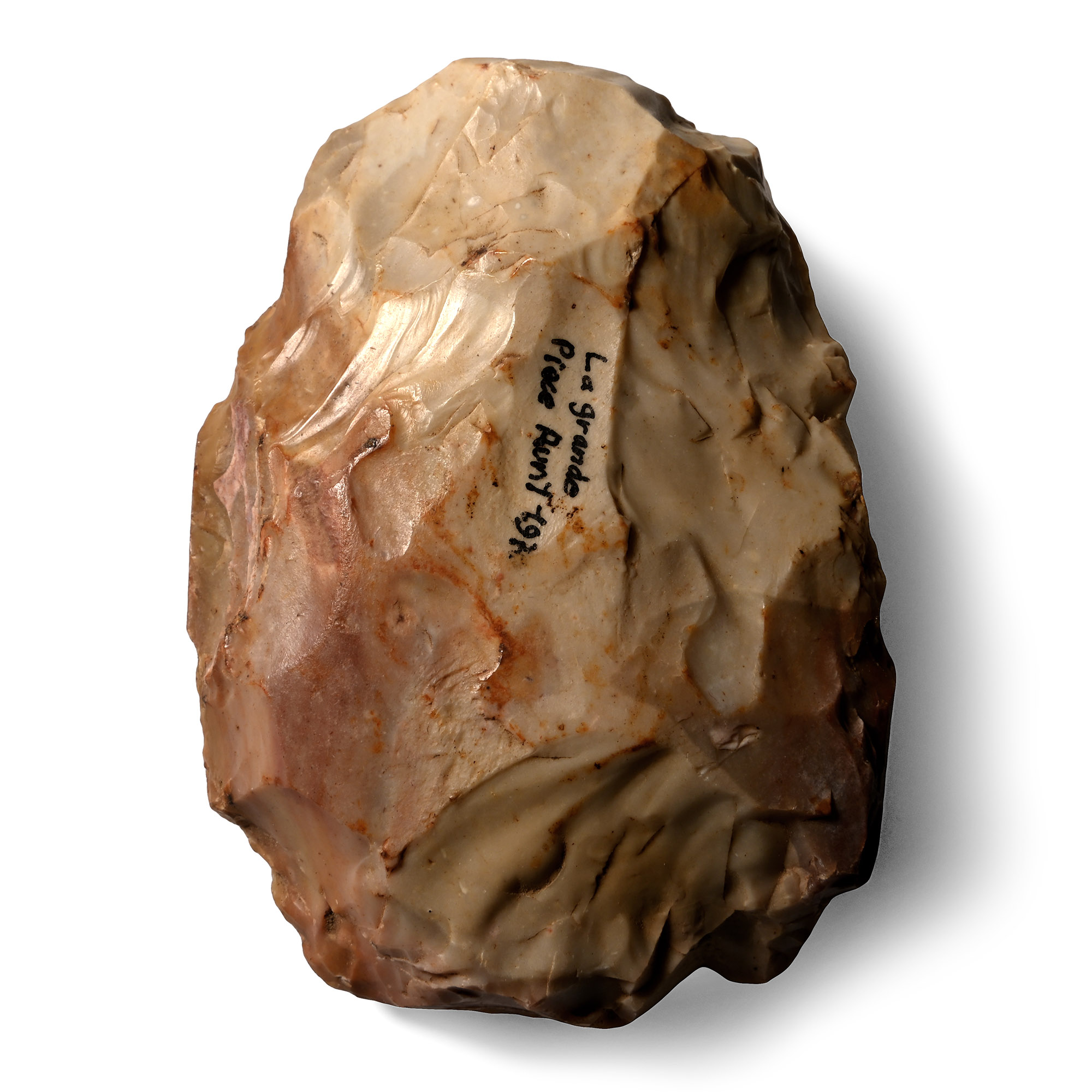 La Grande French Stone Age Knapped Flint Bifacial Knife