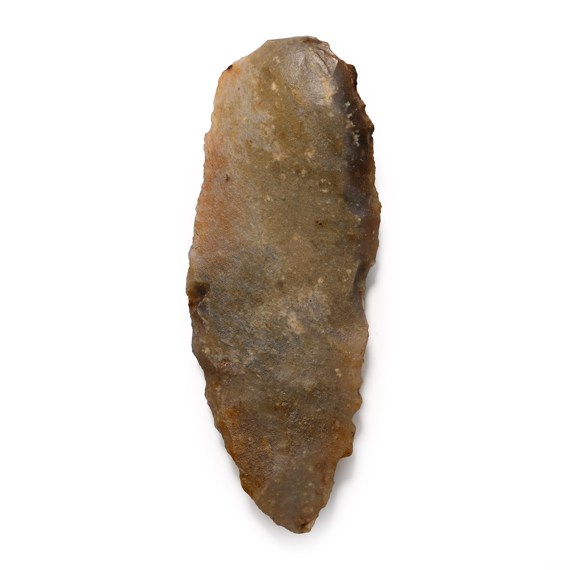 Gran Pressigny French Stone Age Knapped Long Blade Knife
