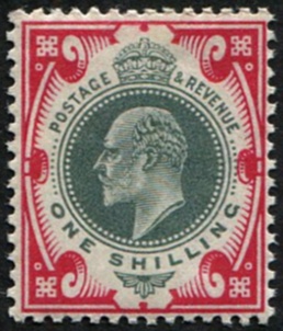 1/- SG 257 U/M, Pristine