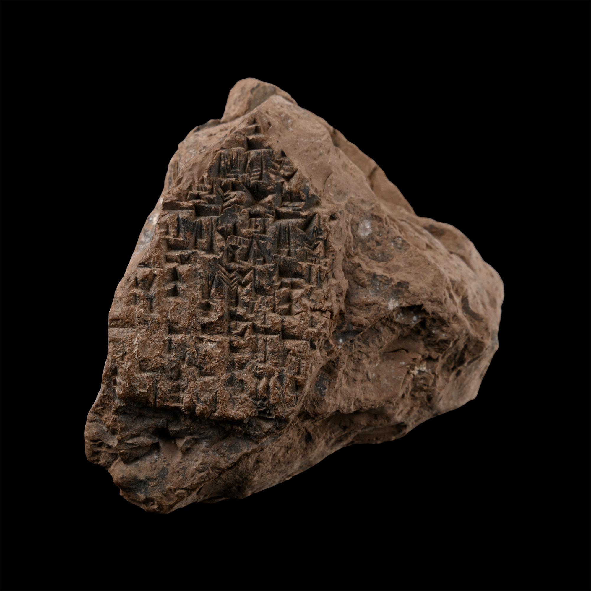 Mesopotamian Terracotta Cuneiform Tablet Fragment