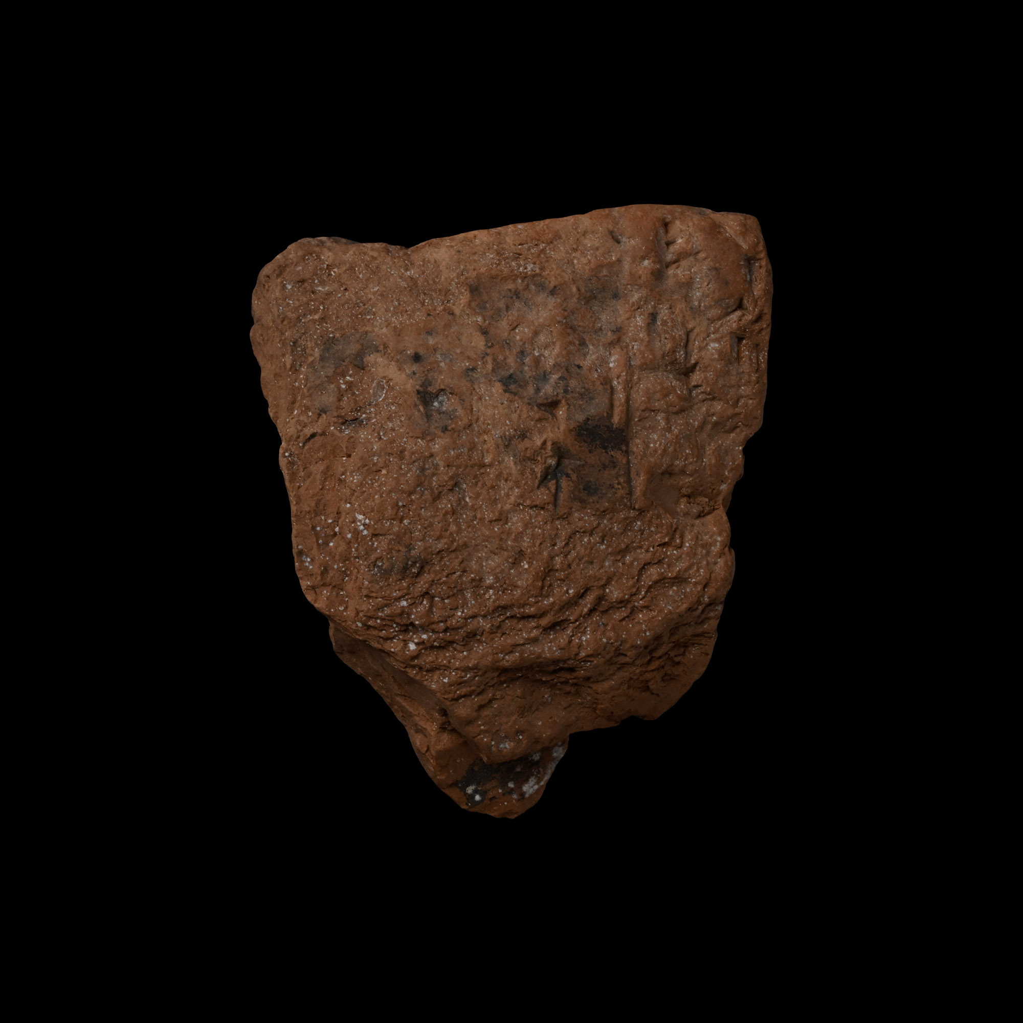 Mesopotamian Terracotta Cuneiform Tablet Fragment