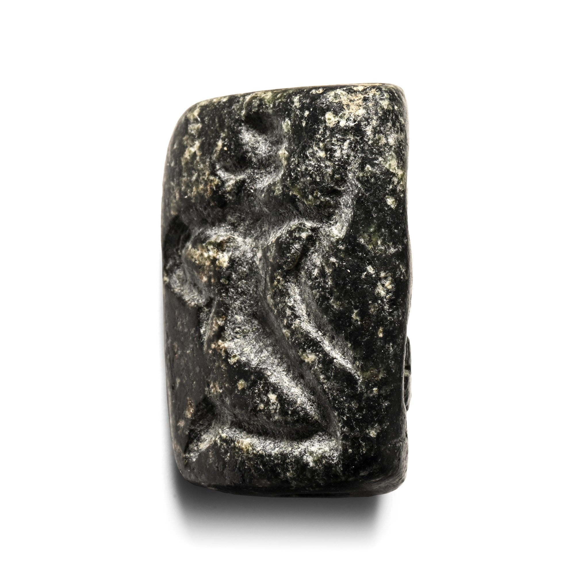 Bactrian Triangular-Shaped Steatite Seal with Three Faces