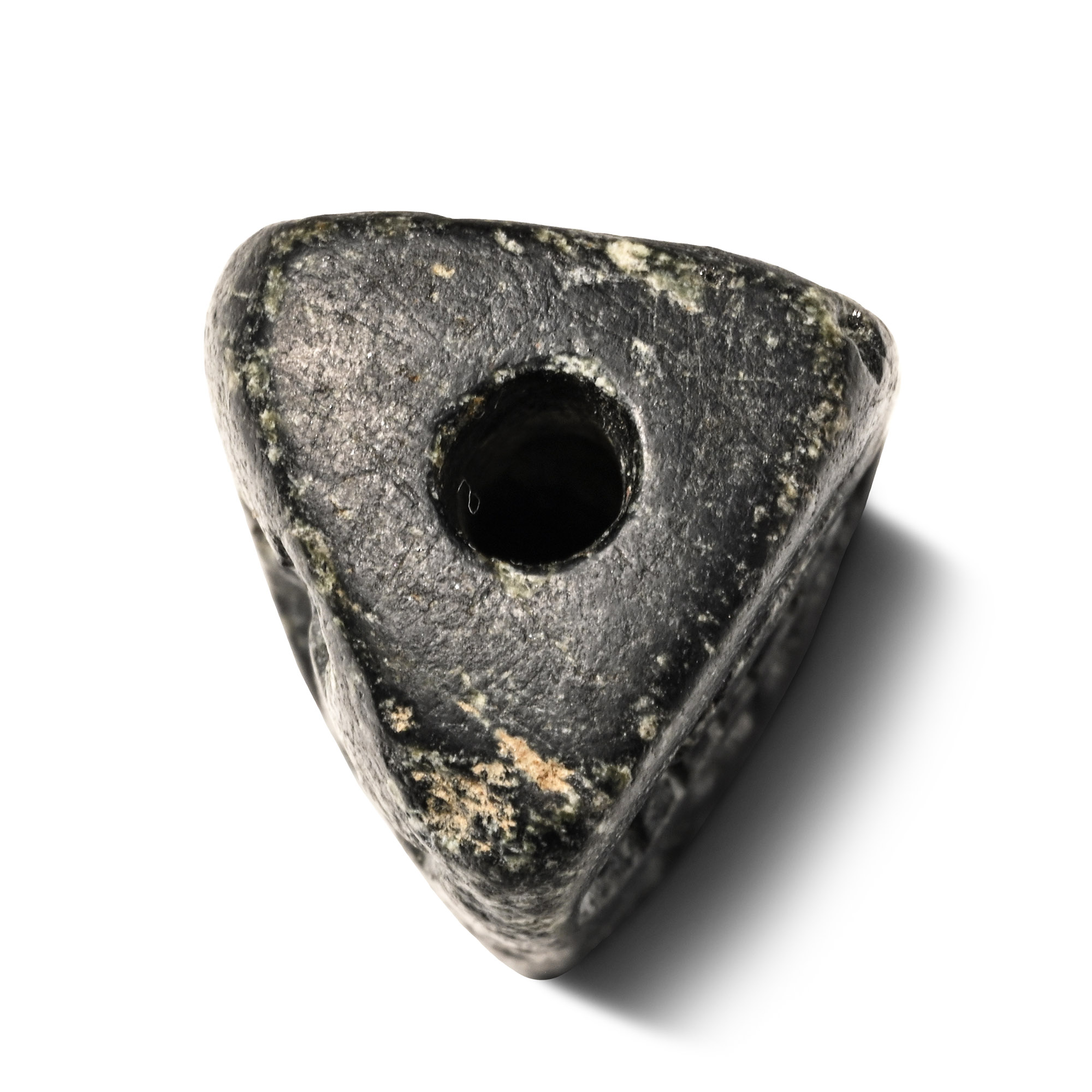 Bactrian Triangular-Shaped Steatite Seal with Three Faces