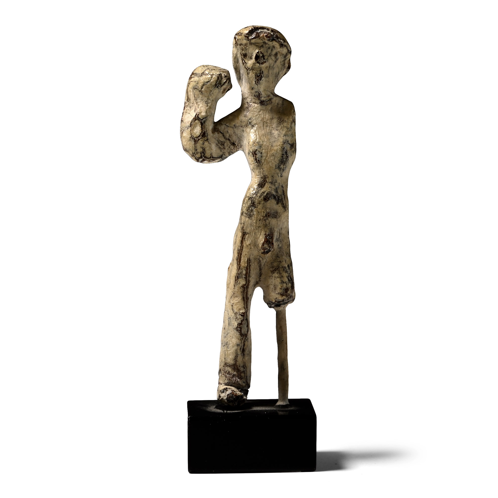 Greek Lead Votive Figure