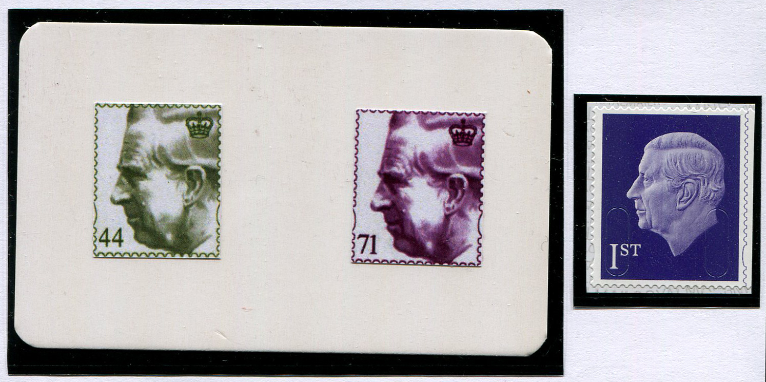 CHARLES III PHOTOGRAPHIC 'ESSAY TRIALS' FOR 44p & 71p
