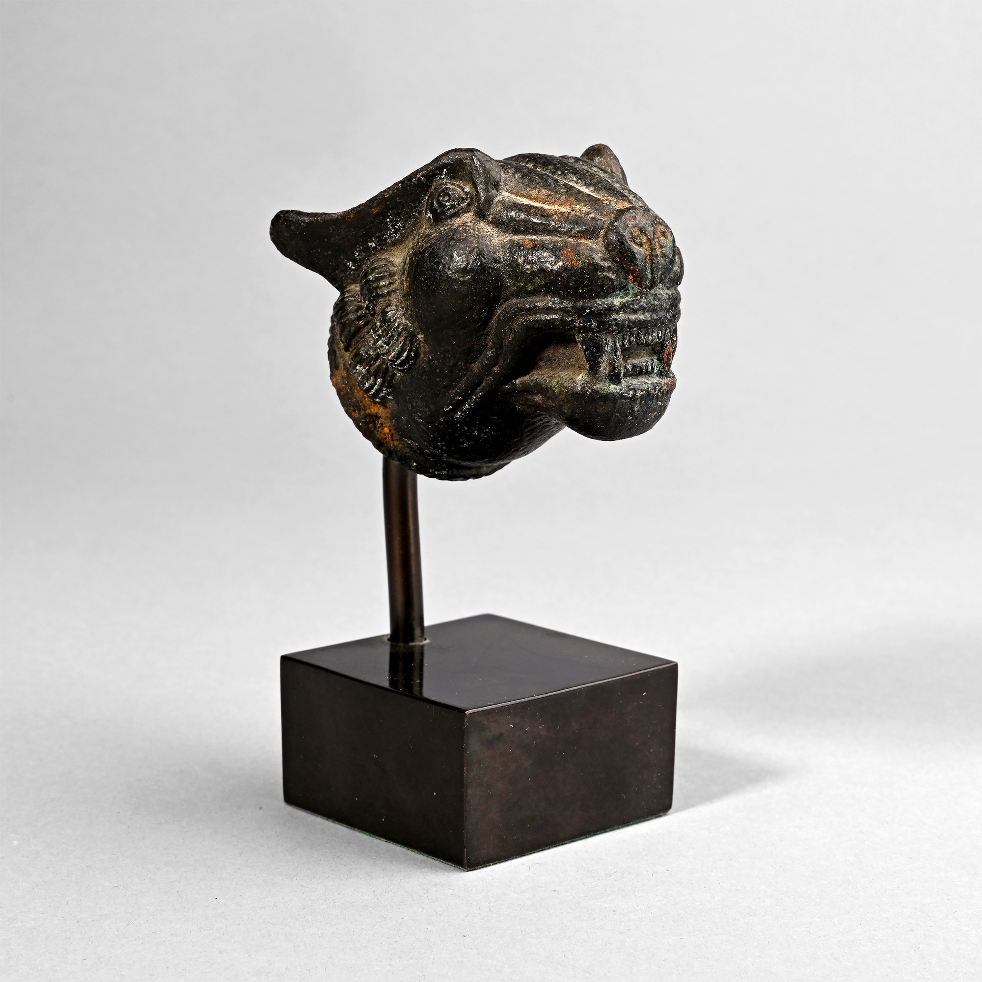 Amlash Bronze Lion Protome