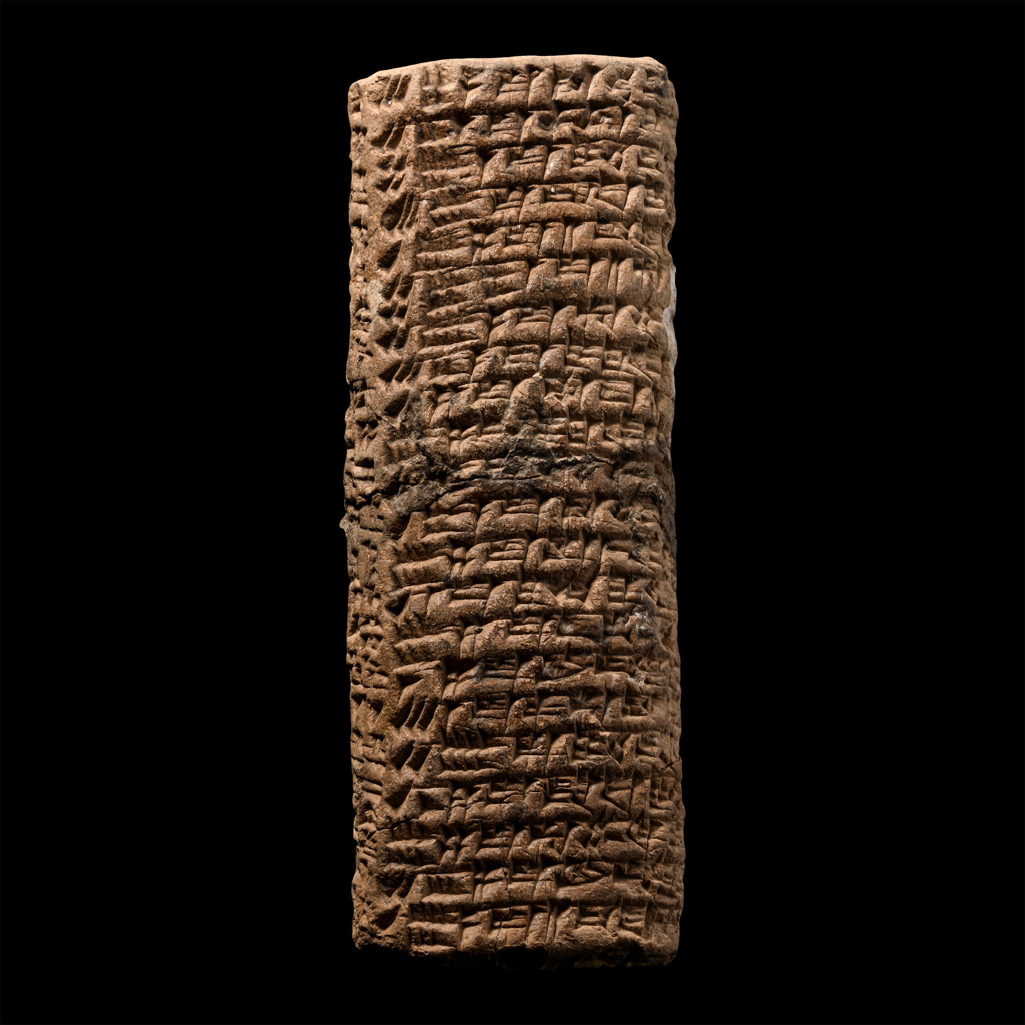 Old Babylonian Terracotta Cuneiform Tablet, an Administrative Document