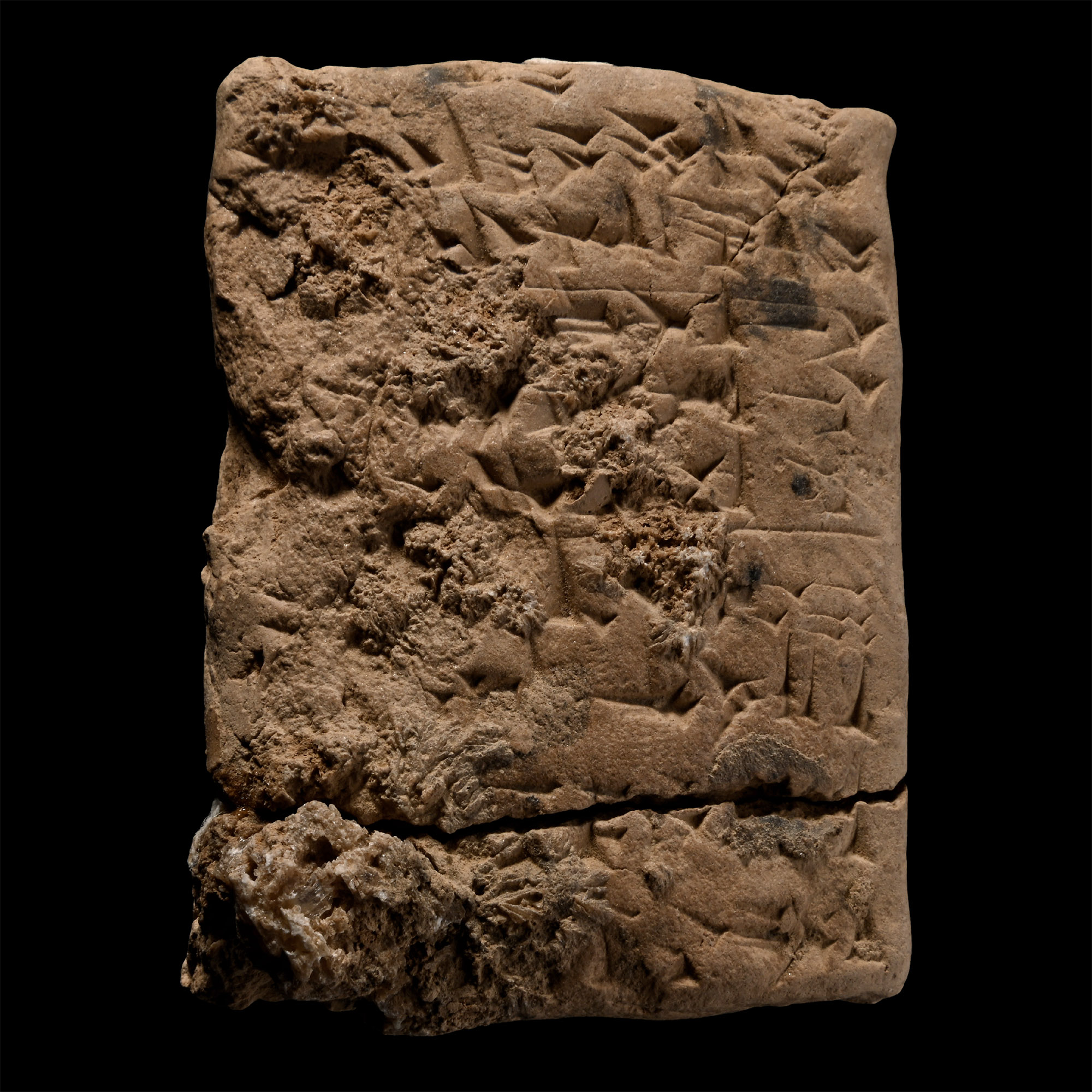 Old Babylonian Terracotta Cuneiform Tablet, a Legal Document