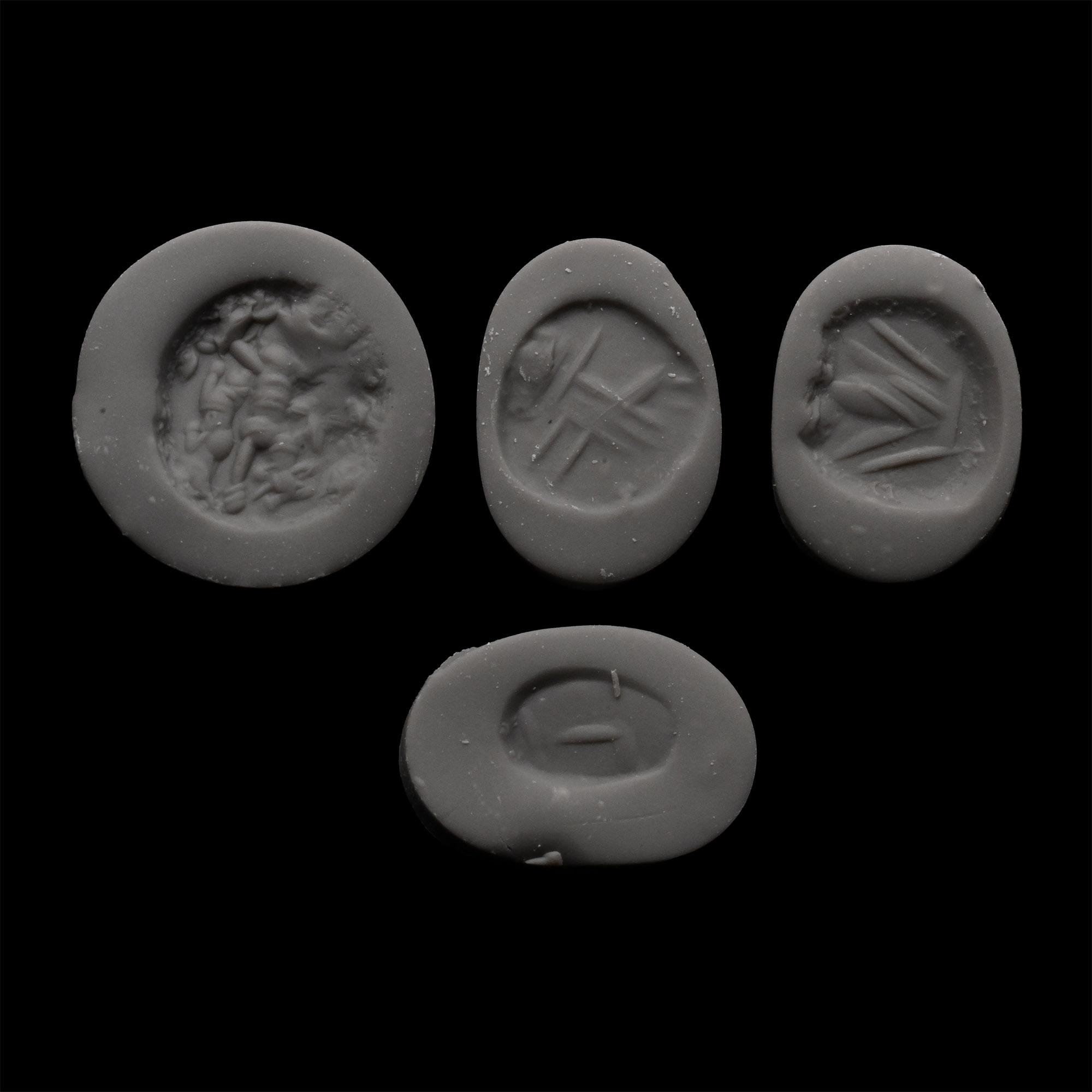 Sasanian Stone Stamp Seal Collection