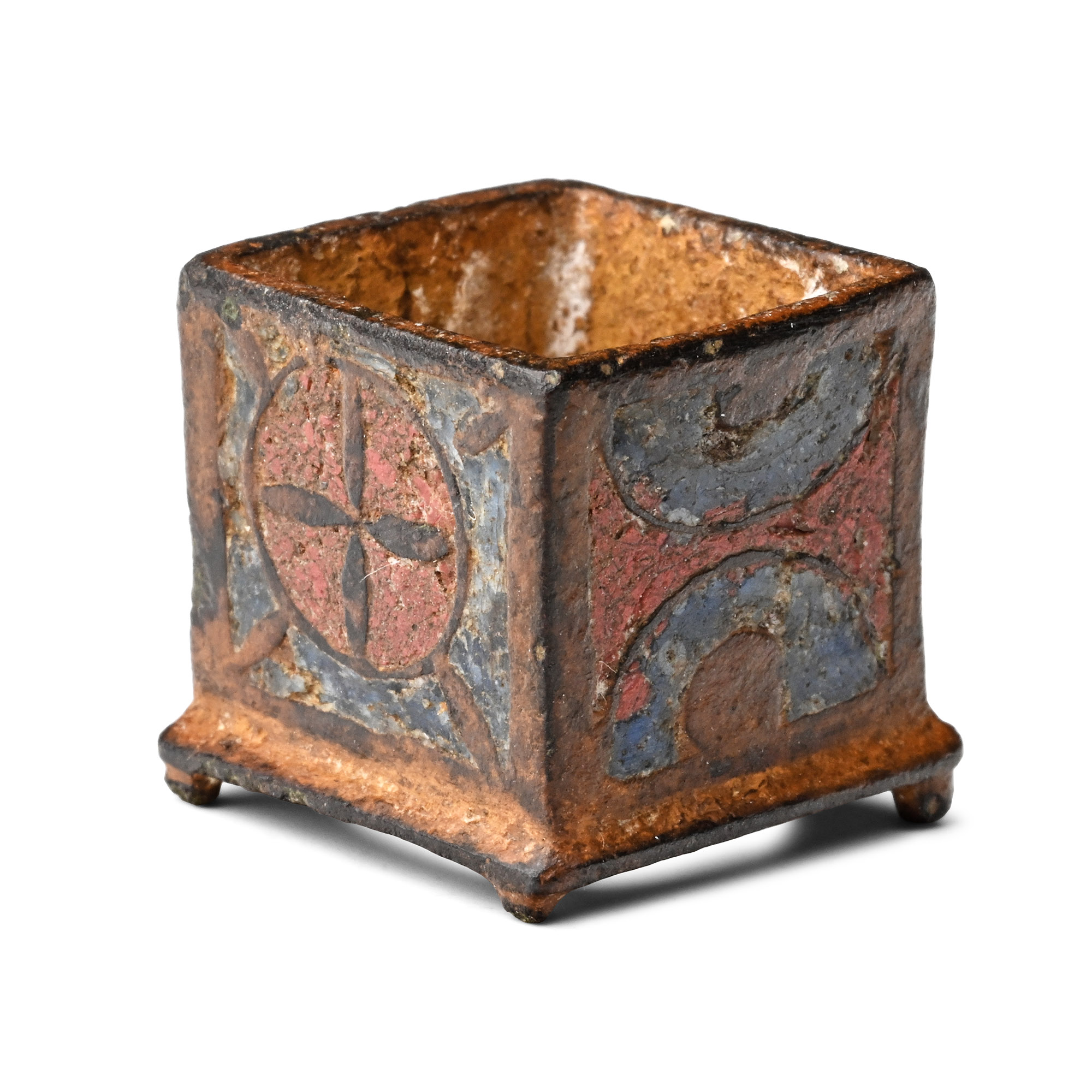 Romano-British Enamelled Bronze Miniature Altar