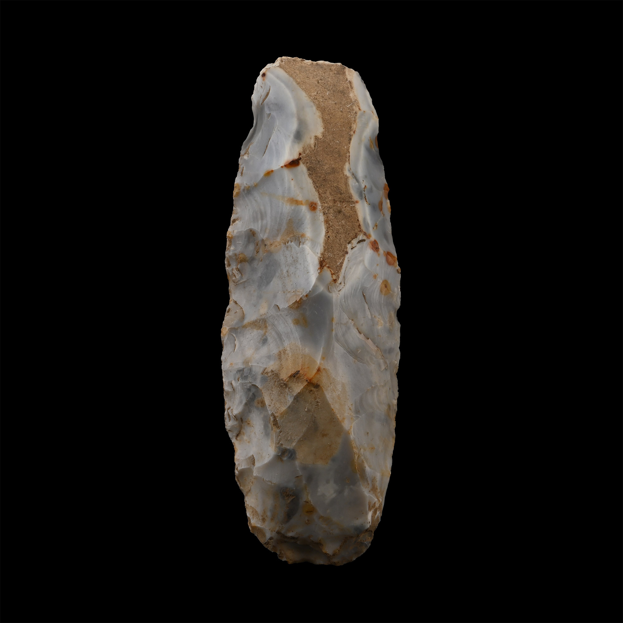 Norfolk Stone Age Knapped Flint Axehead