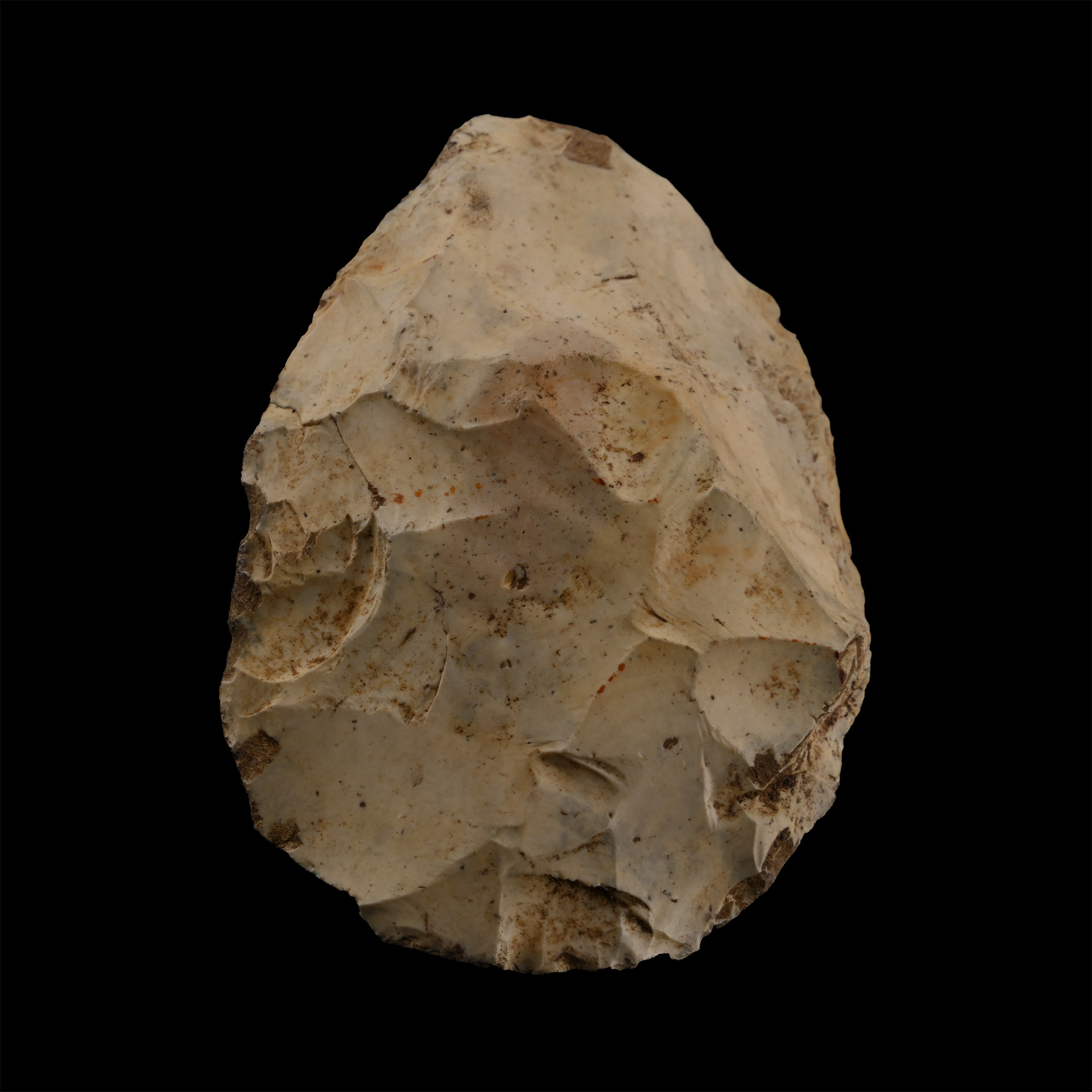 Norfolk Stone Age Knapped Ovate Flint Handaxe