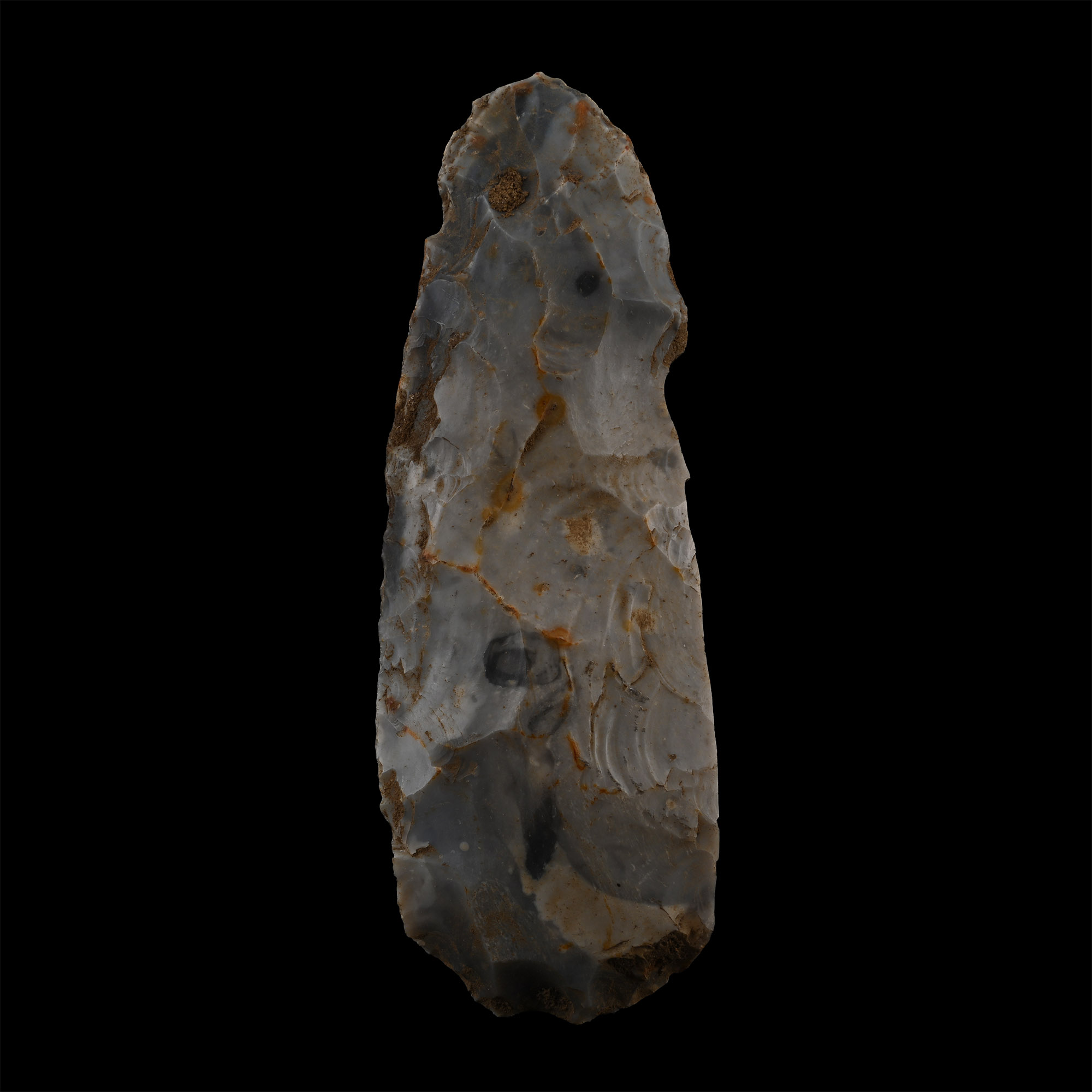 Norfolk Stone Age Knapped Flint Axehead
