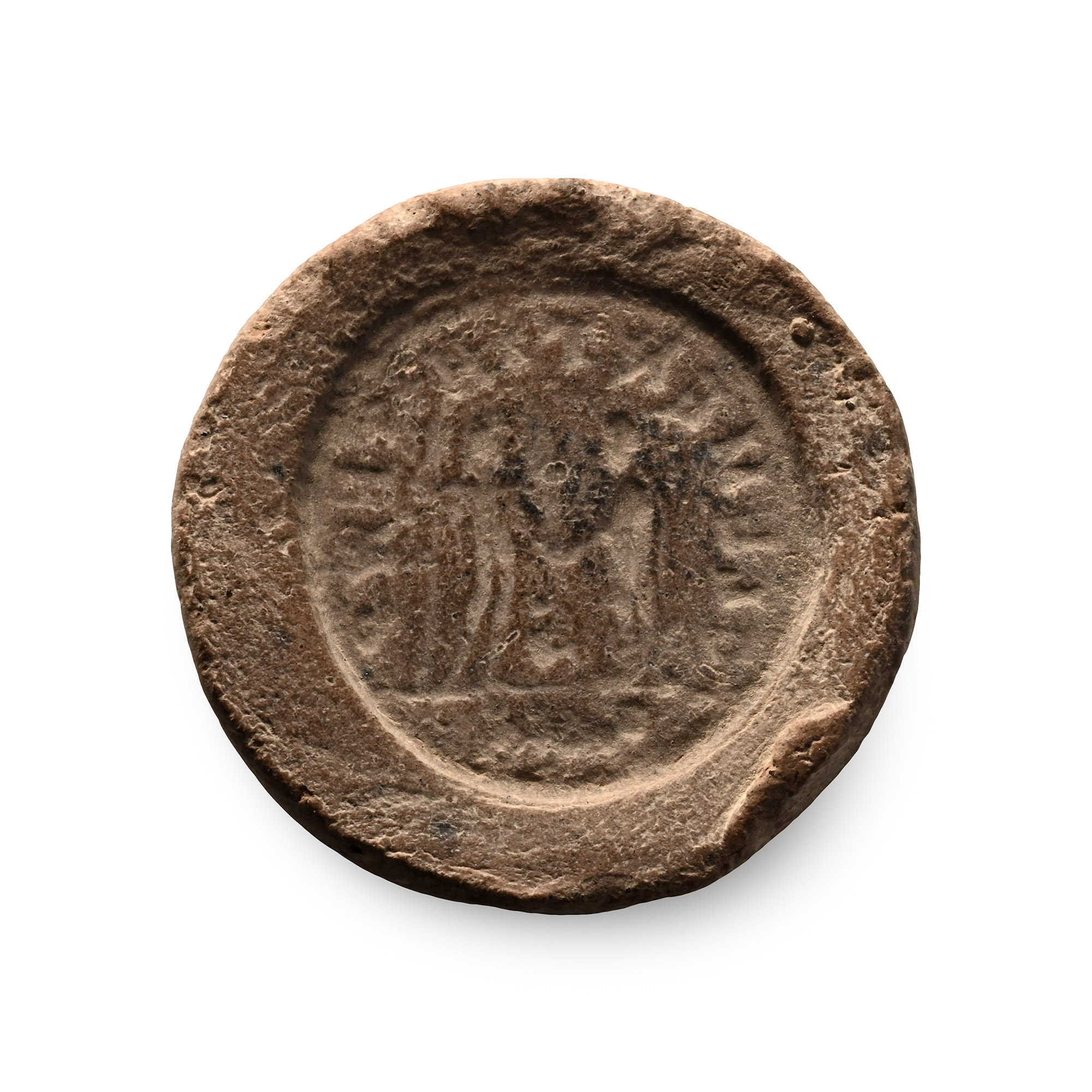 Roman Terracotta Coin Forger's Mould
