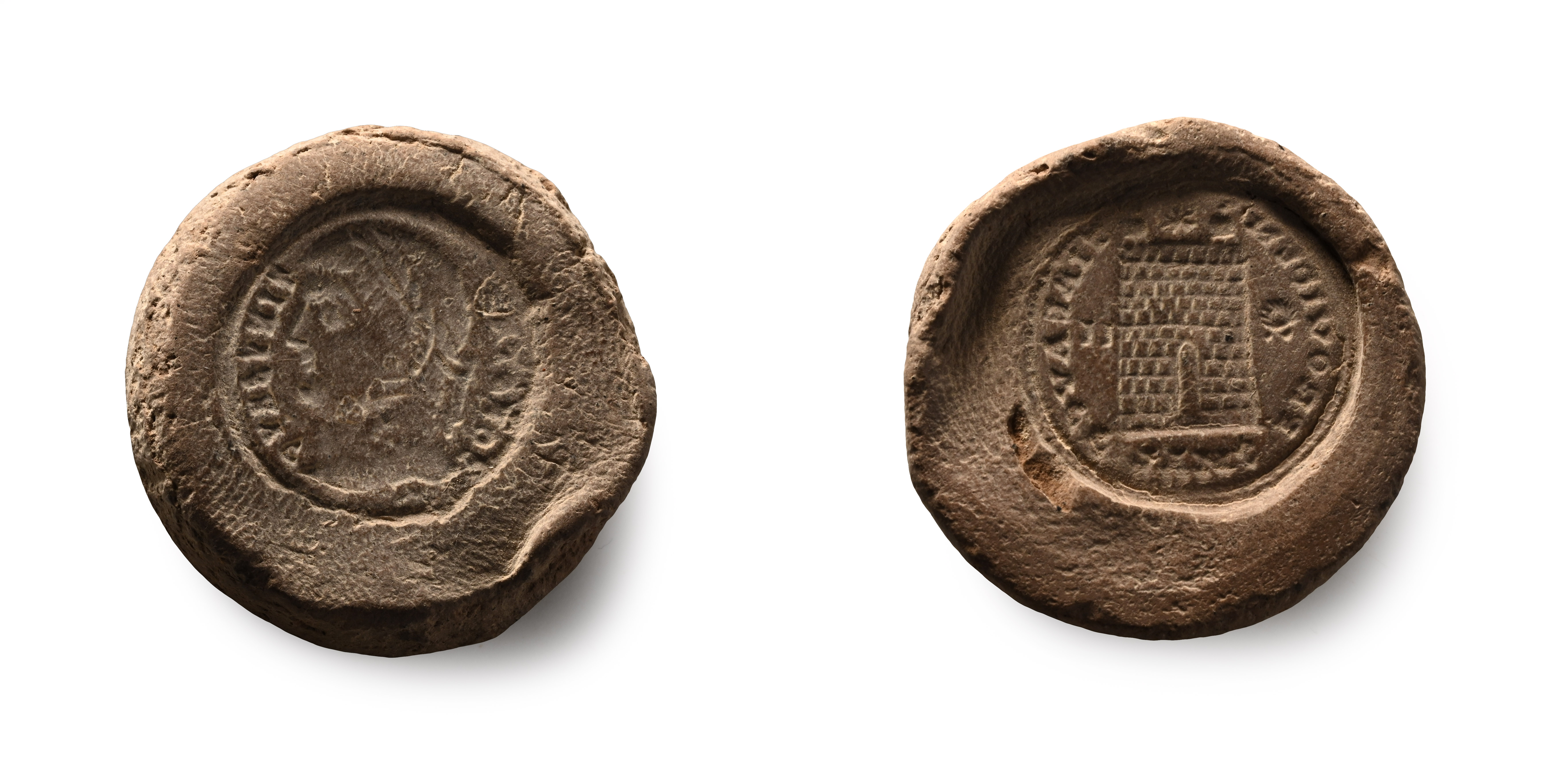 Roman Terracotta Coin Forger's Mould