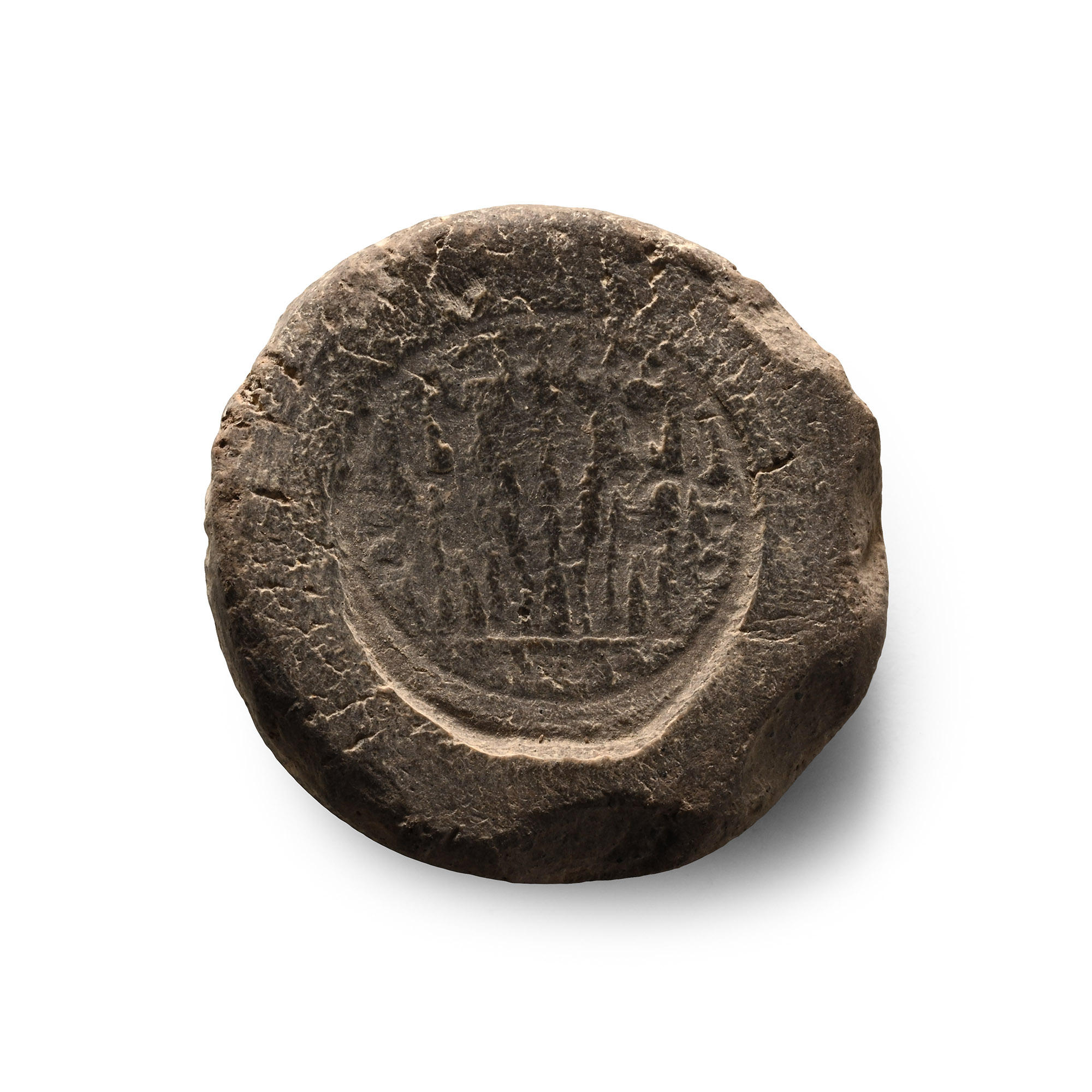 Roman Forger's Mould for a Constantine Coin