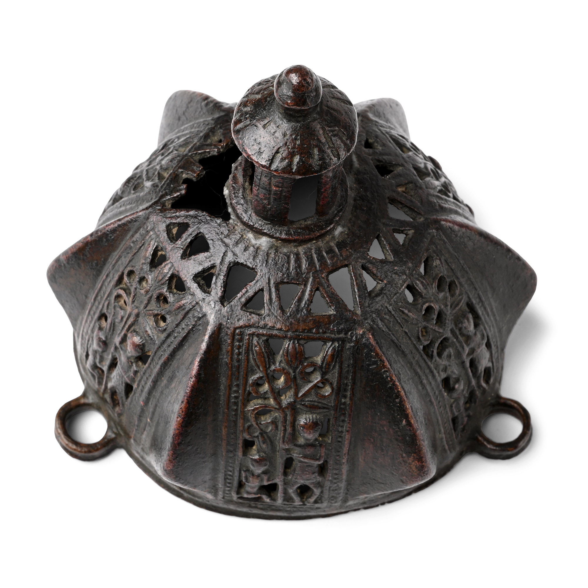 Medieval Bronze Incense Burner