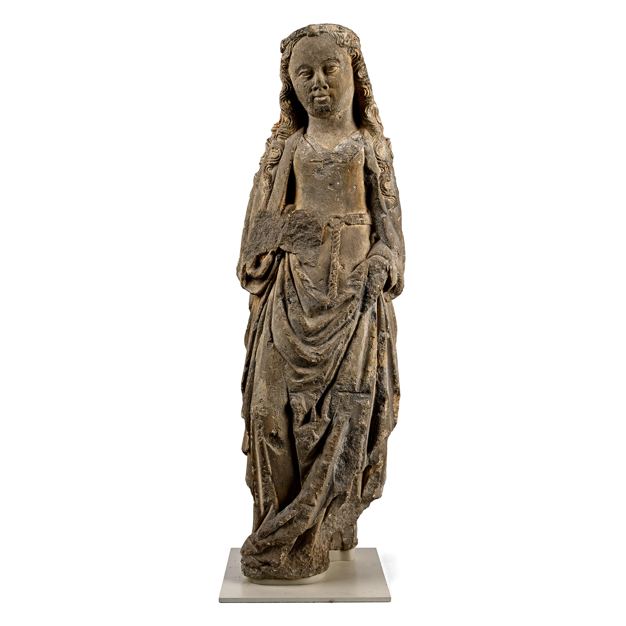 Medieval Stone Sculpture of St Mary Magdalene