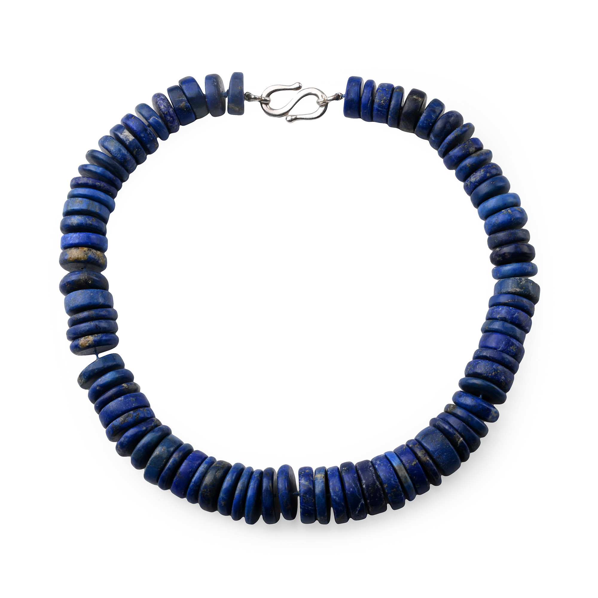 Post Medieval Lapis Lazuli Bead Necklace