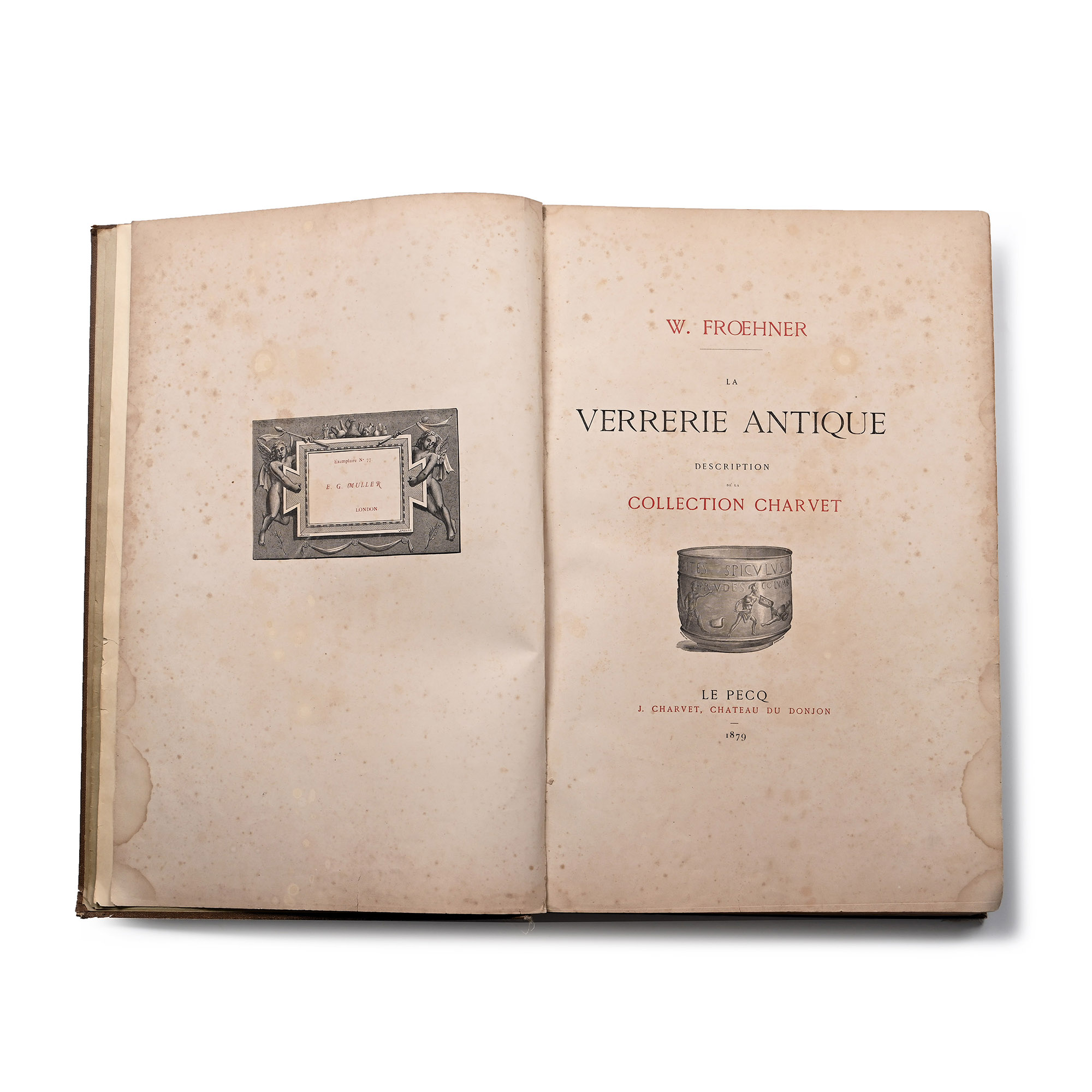 La Verrerie Antique, Description de la Collection Charvet