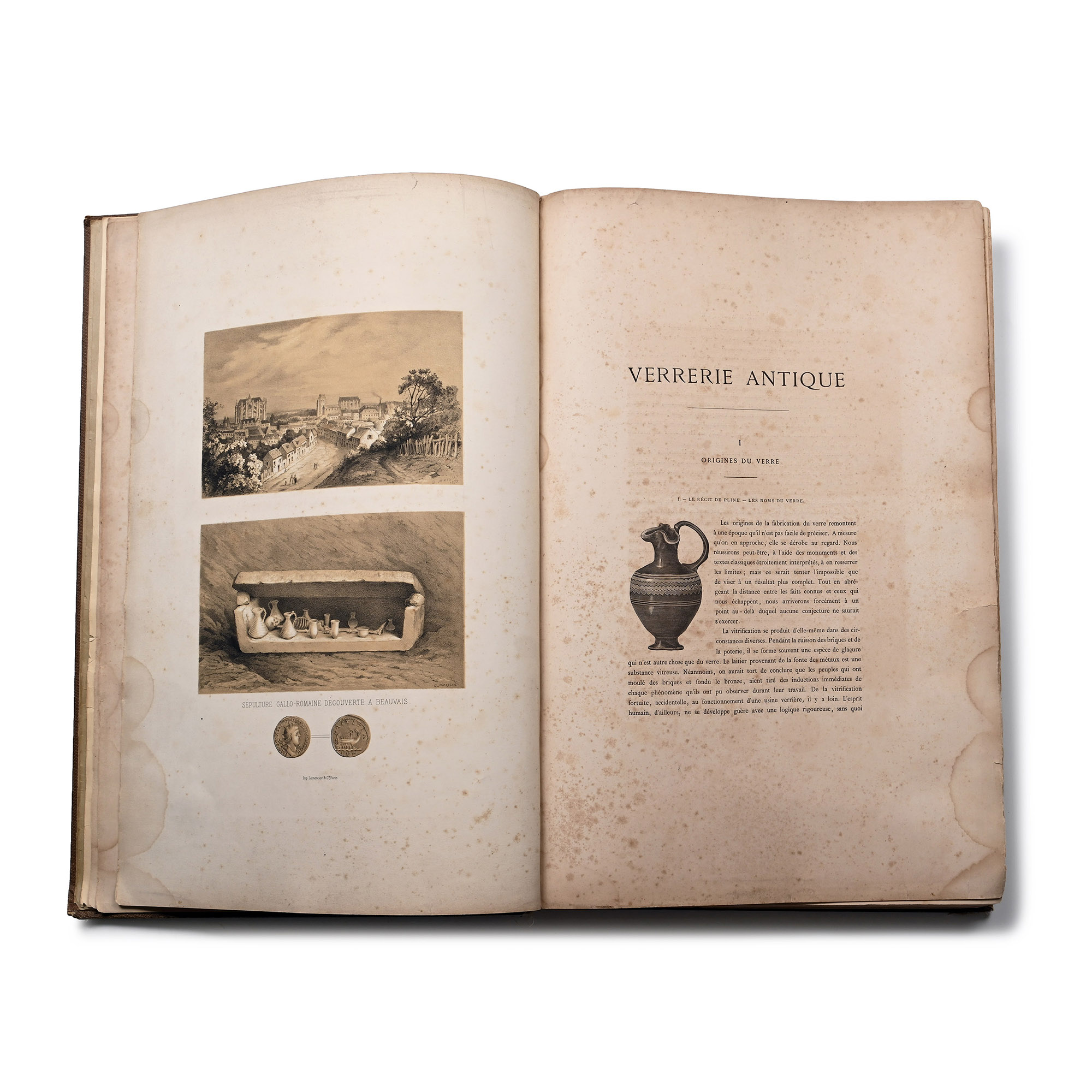 La Verrerie Antique, Description de la Collection Charvet