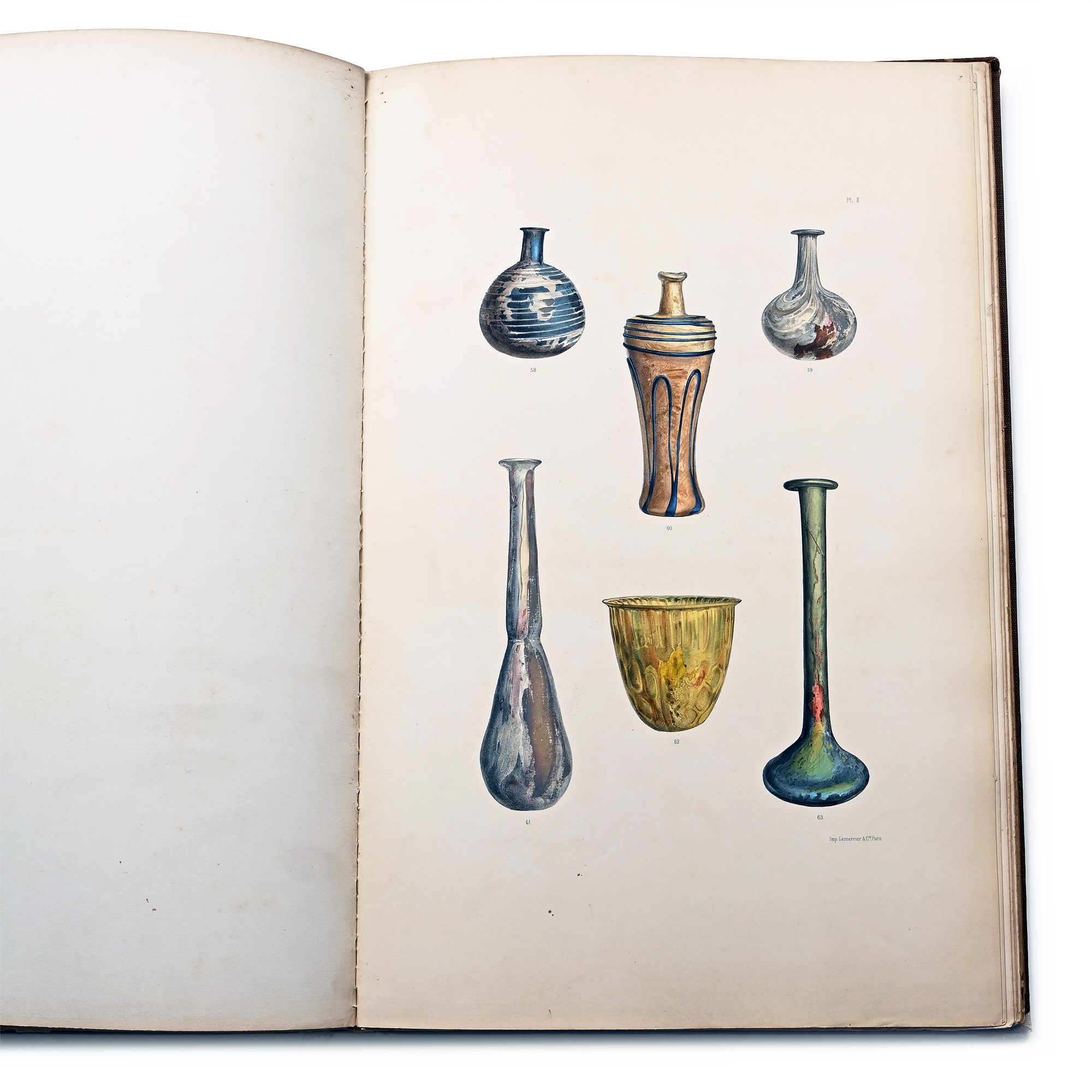 La Verrerie Antique, Description de la Collection Charvet