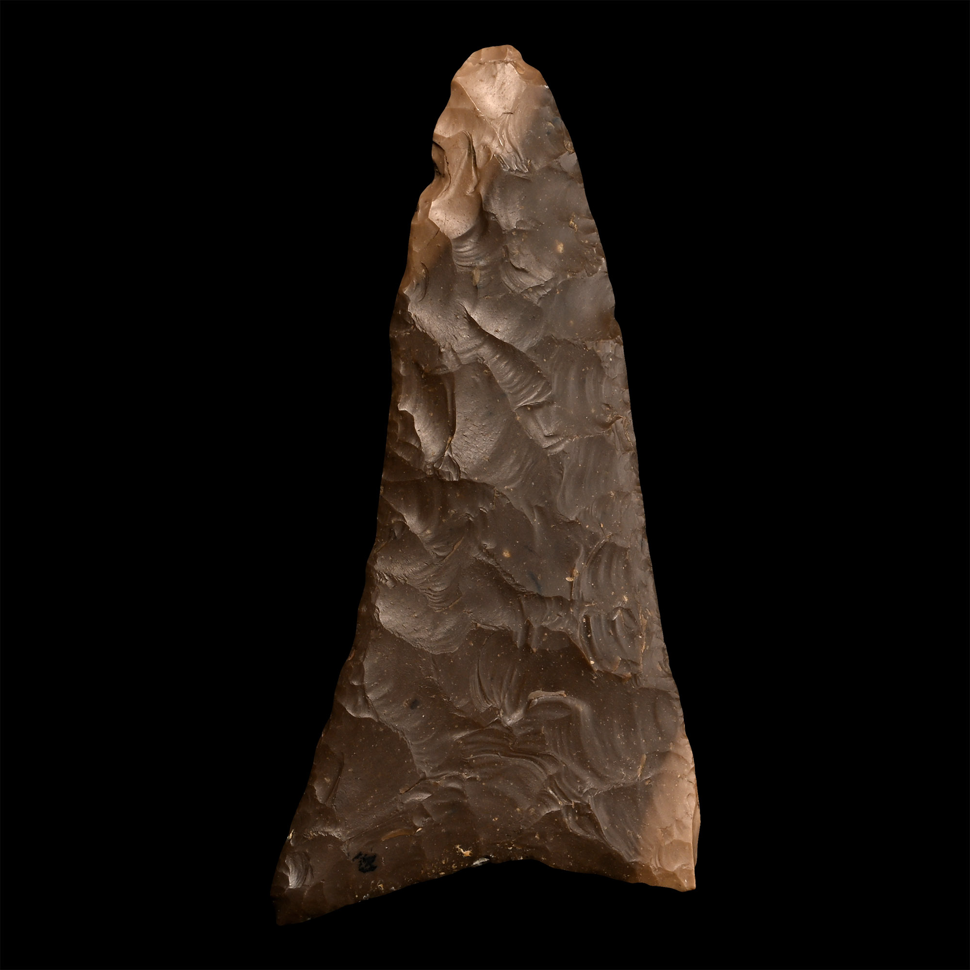 Egyptian Knapped Stone Fish-Tailed Knife
