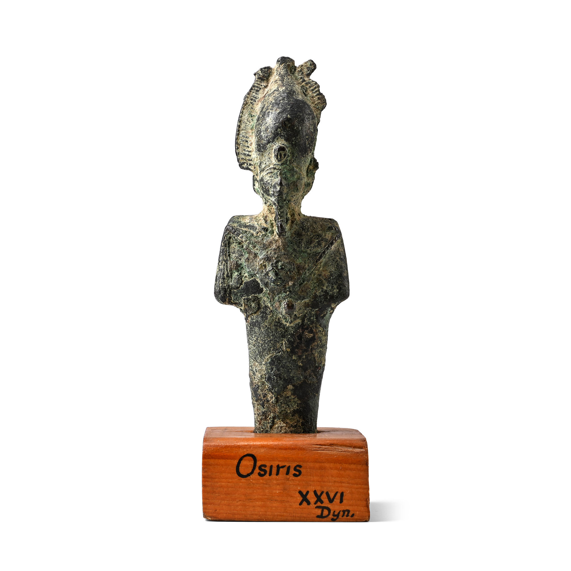 Egyptian Bronze Figure of the God Osiris