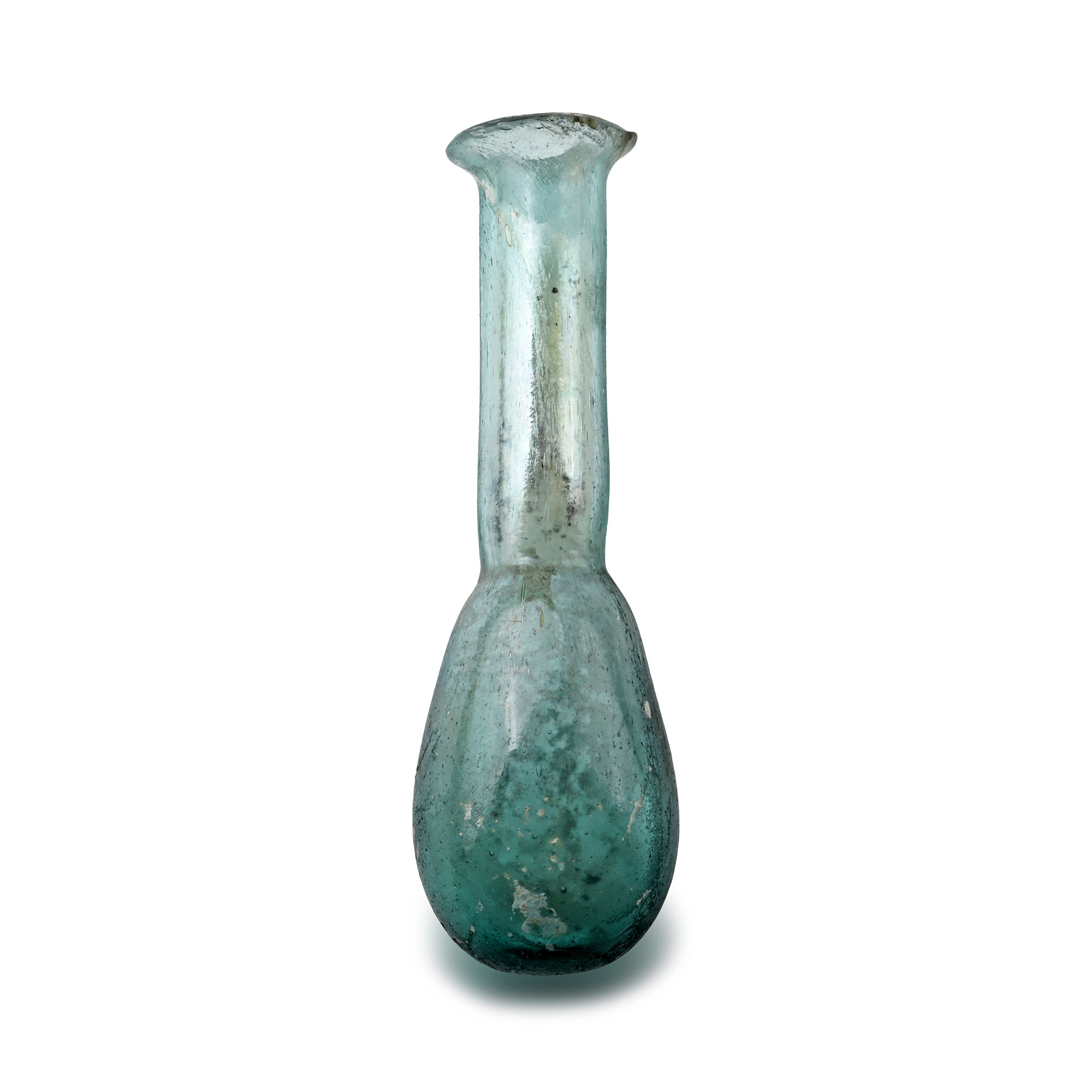 Roman Blue Glass Phial