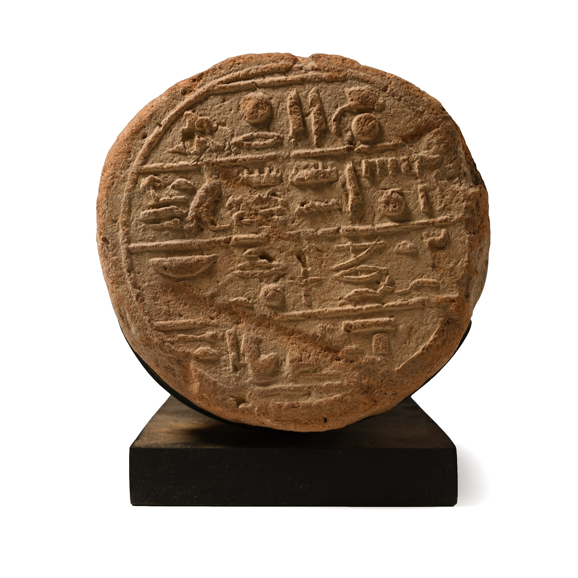 Egyptian Terracotta Funerary Cone of Montuemhat