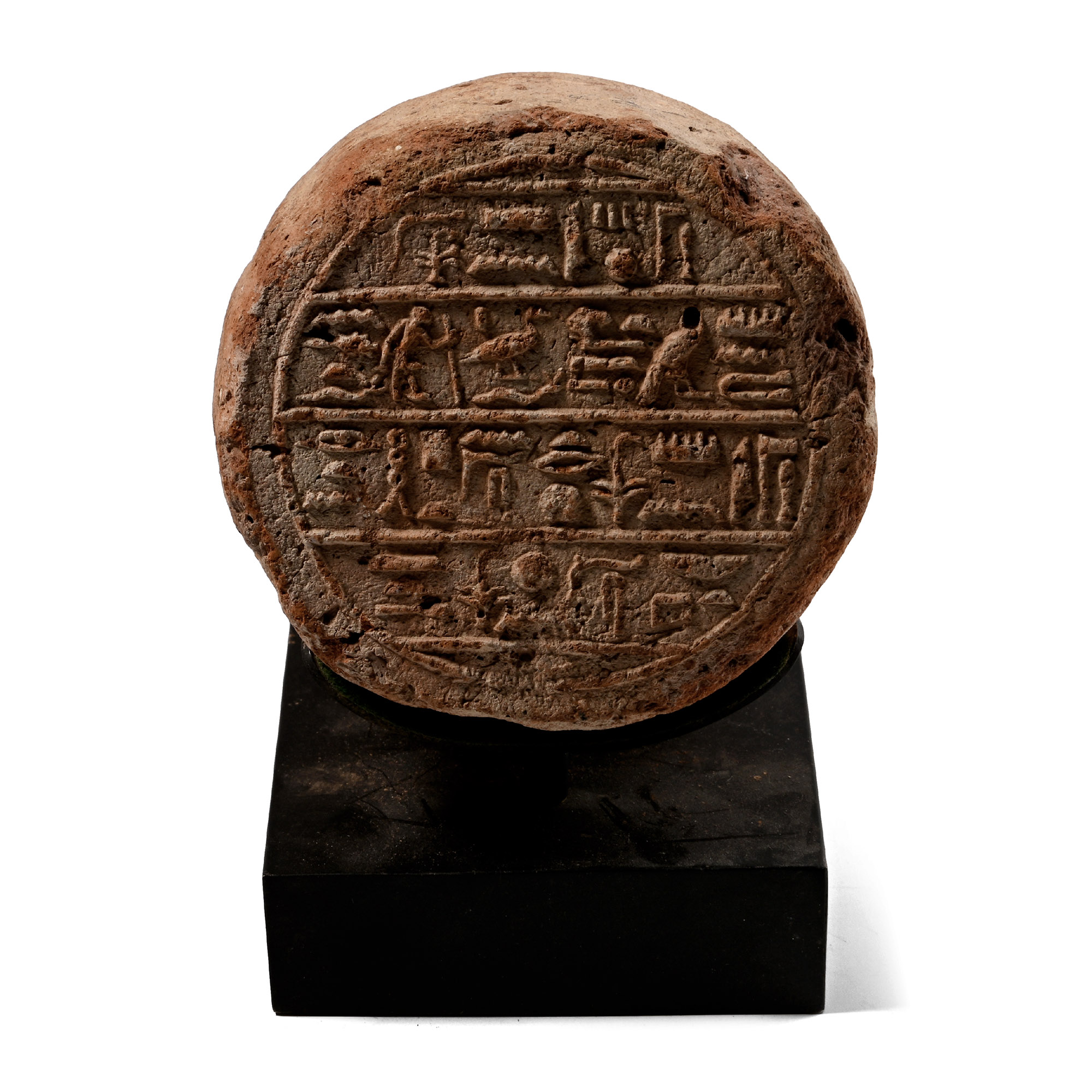 Egyptian Terracotta Funerary Cone of Montuemhat