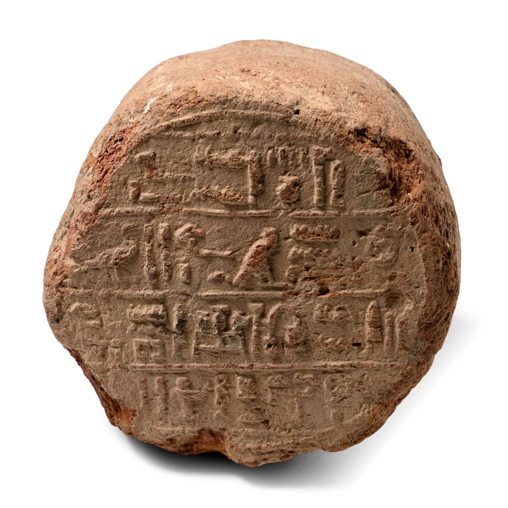 Egyptian Terracotta Funerary Cone of Montuemhat