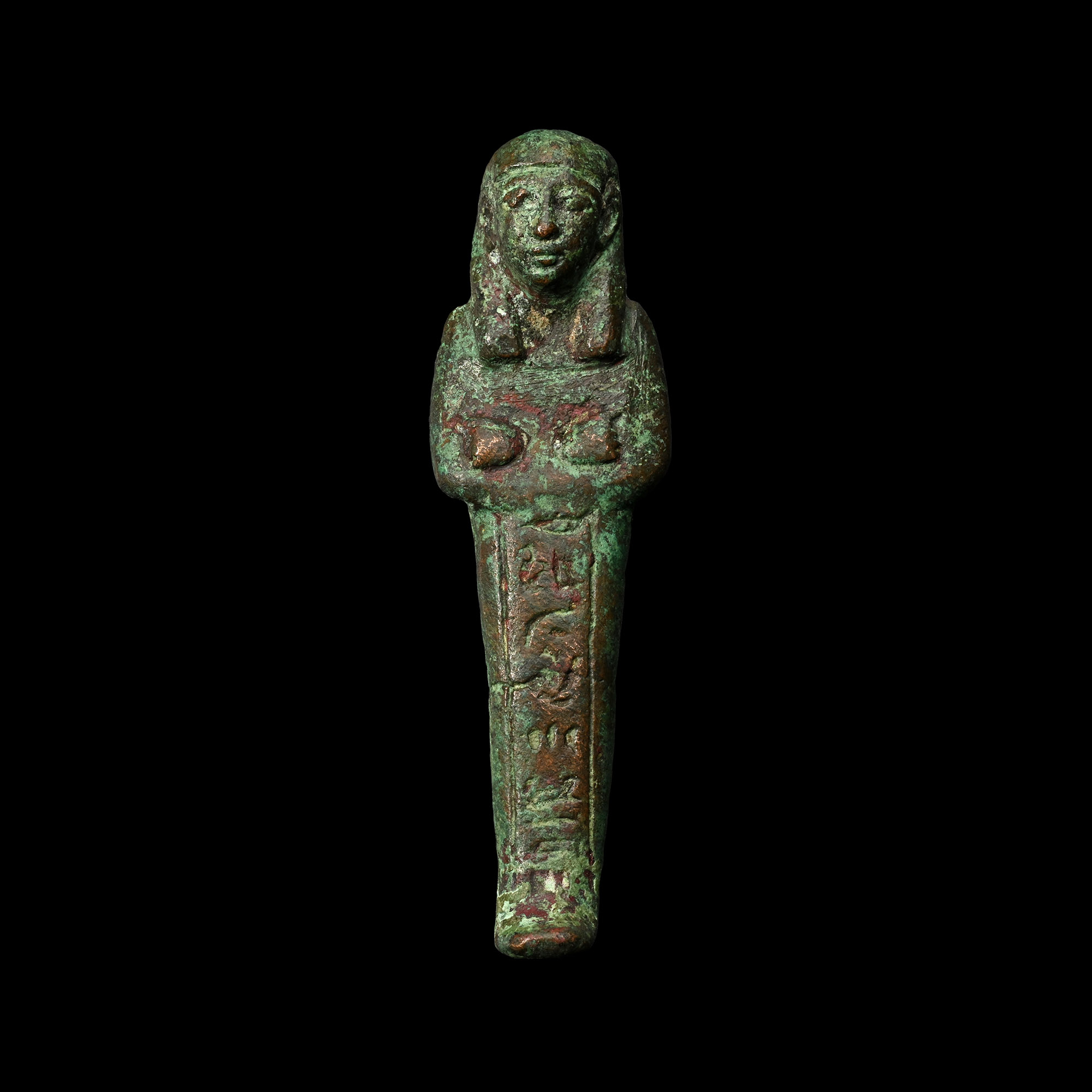 Egyptian Bronze Shabti for General Wendjebauendjed
