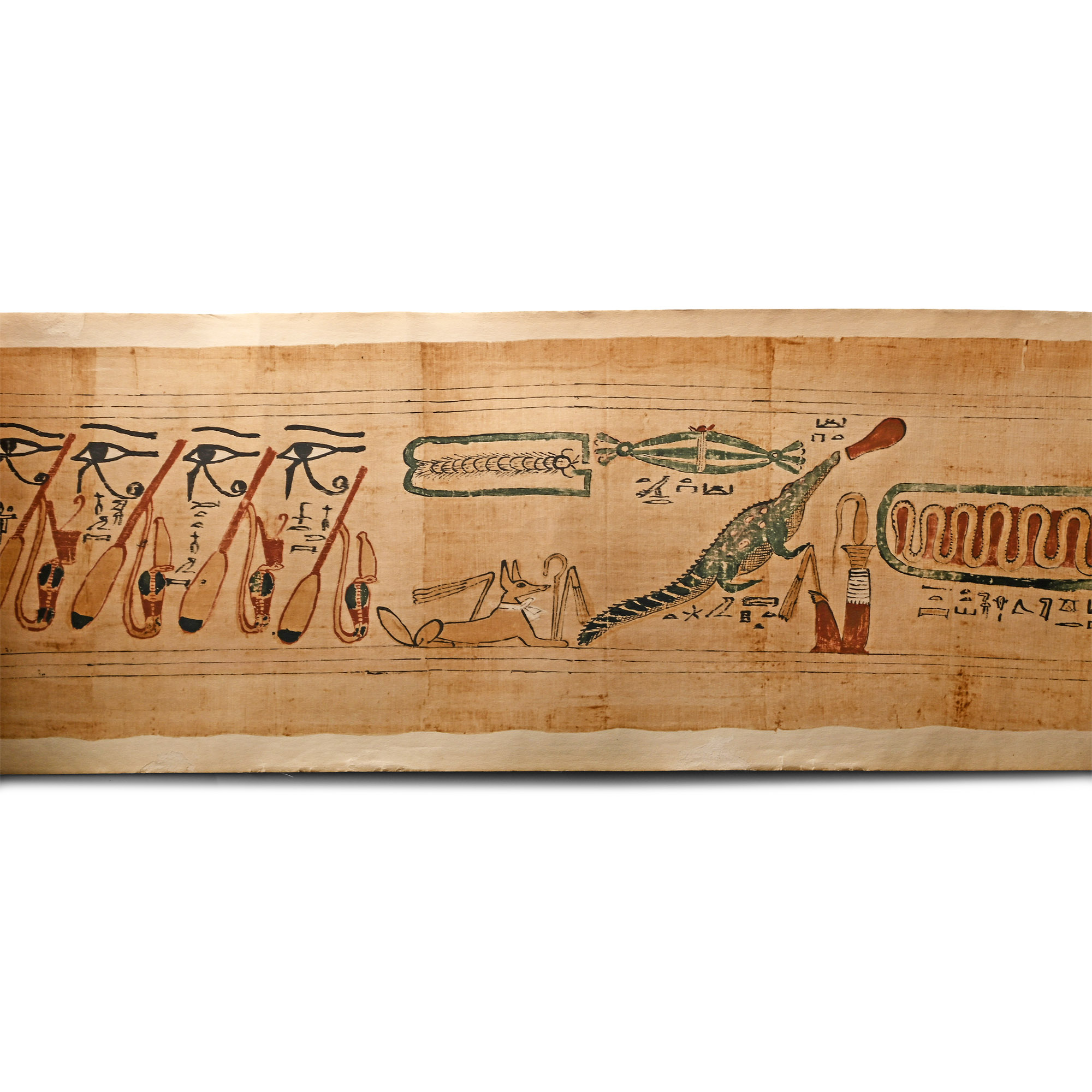 Egyptian Papyrus Museum Reproduction of Berlin 3127 in Tube