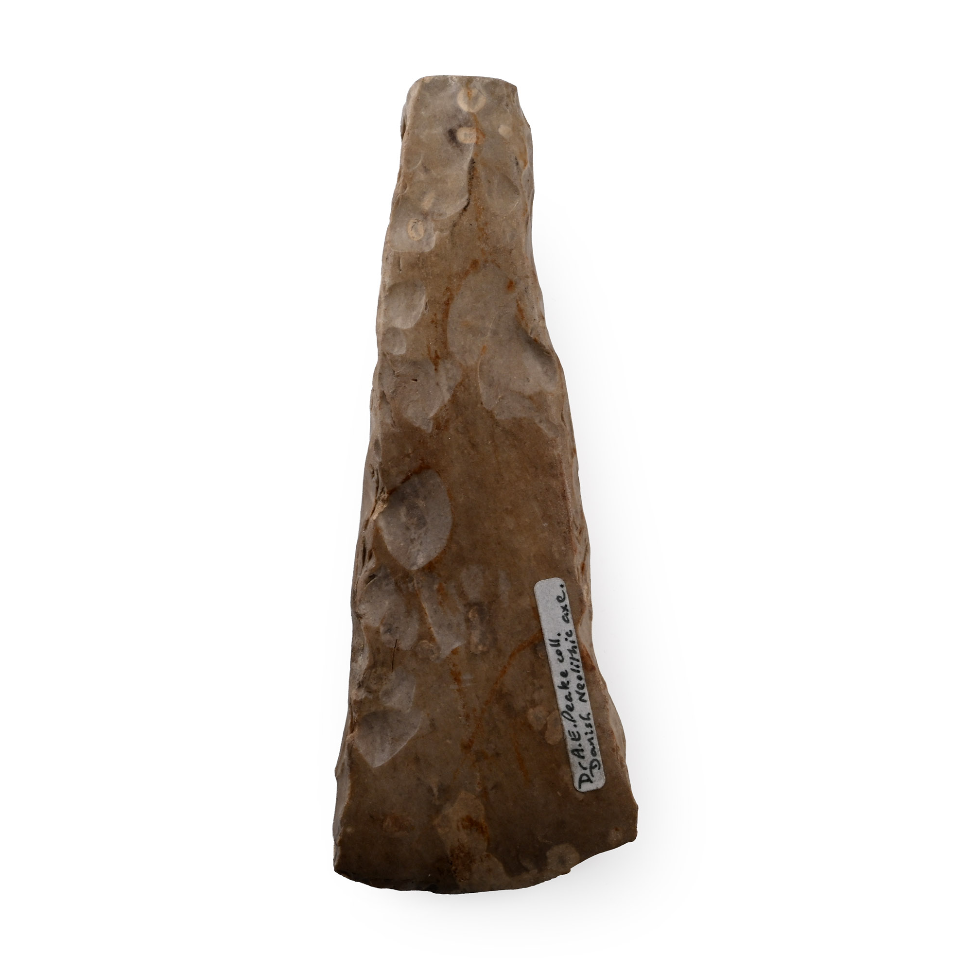 Danish Stone Age Knapped Thick-Butted Polished Axehead
