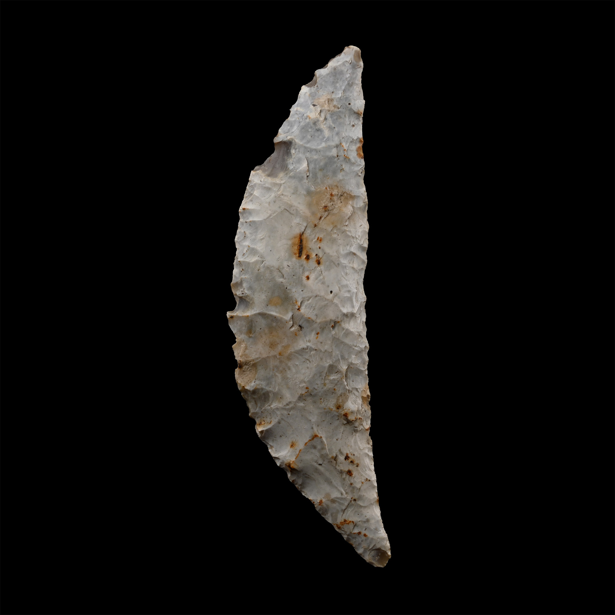 Danish Stone Age Knapped Flint Sickle