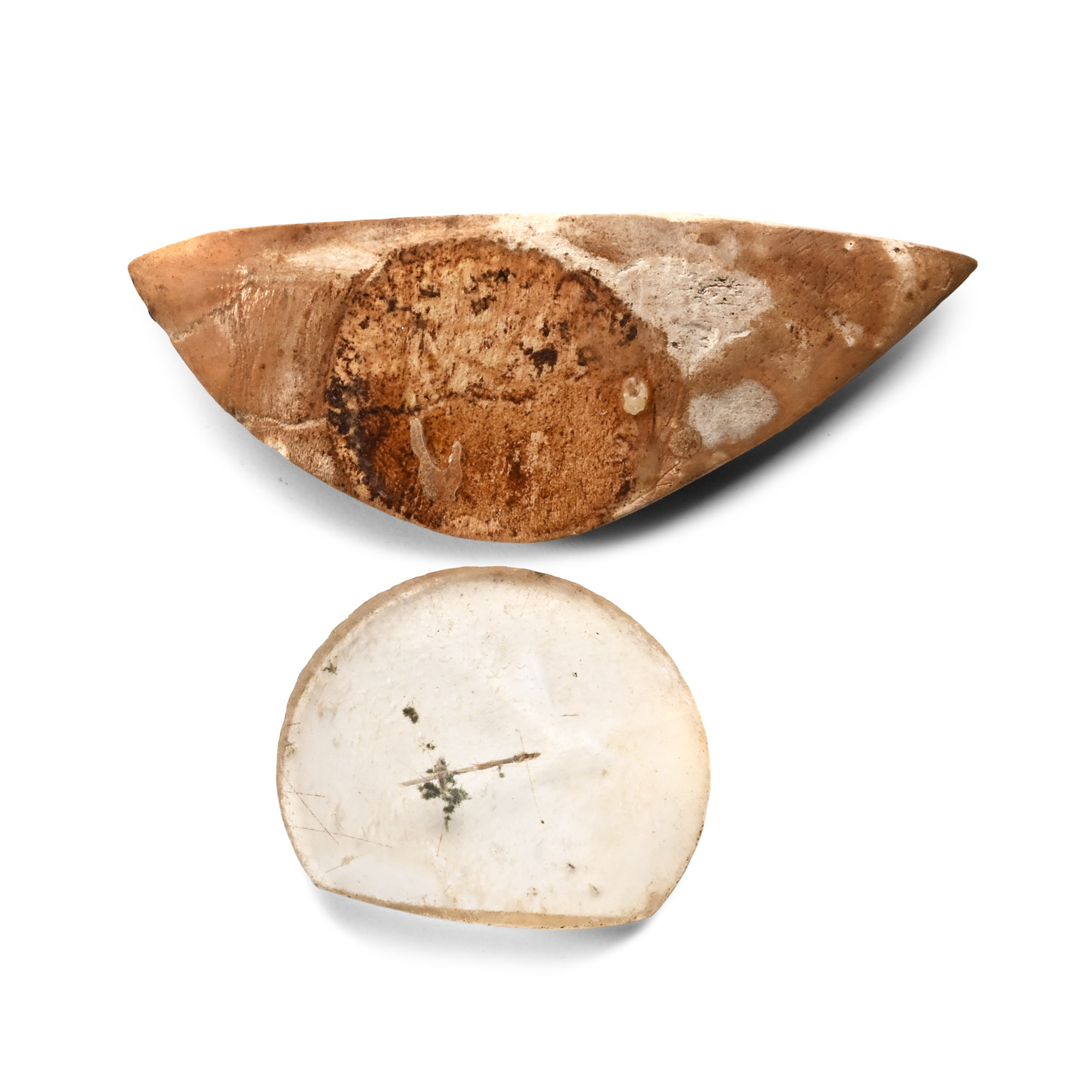 Egyptian Inlaid Mummy Eye