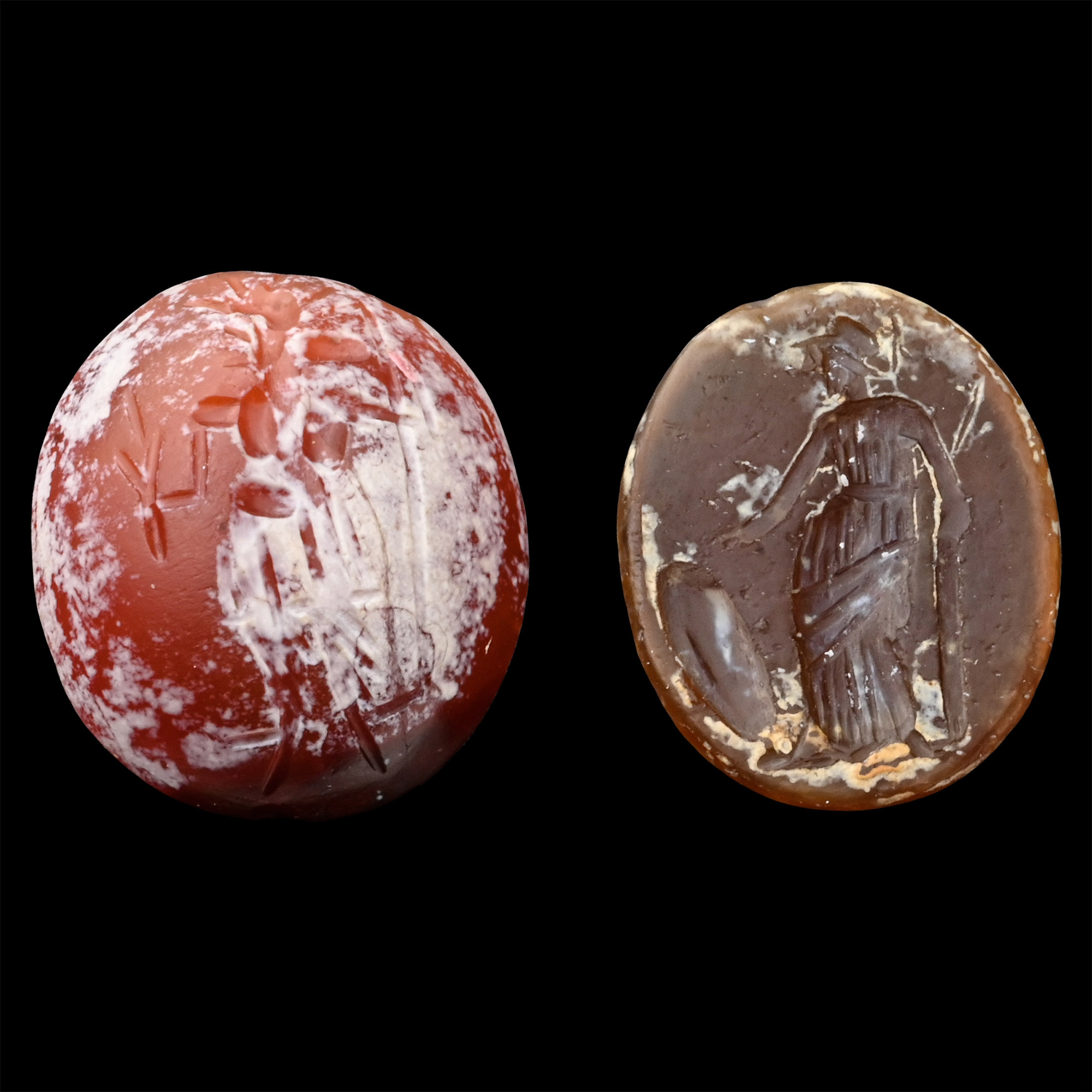 Roman Chalcedony Gemstone Collection