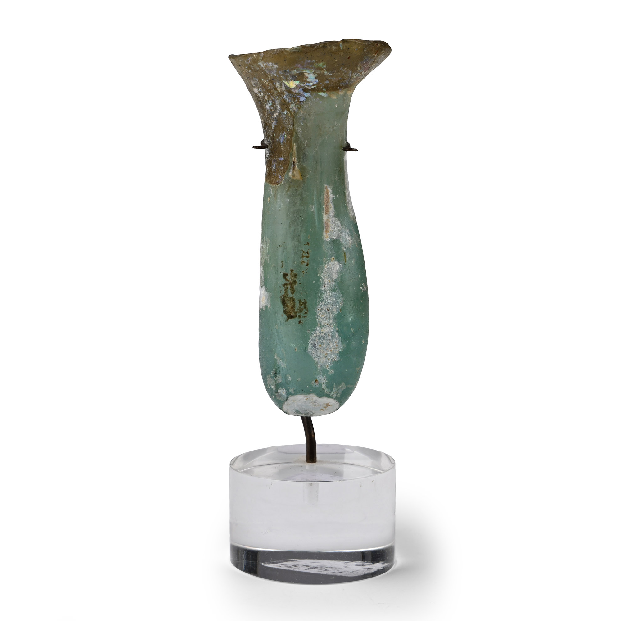 Roman Miniature Glass Toilet Bottle