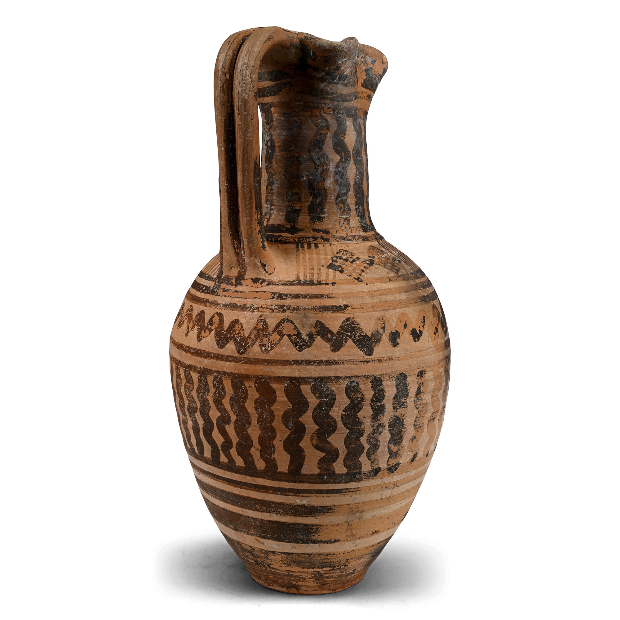 Boeotian Late Geometric Oinochoe