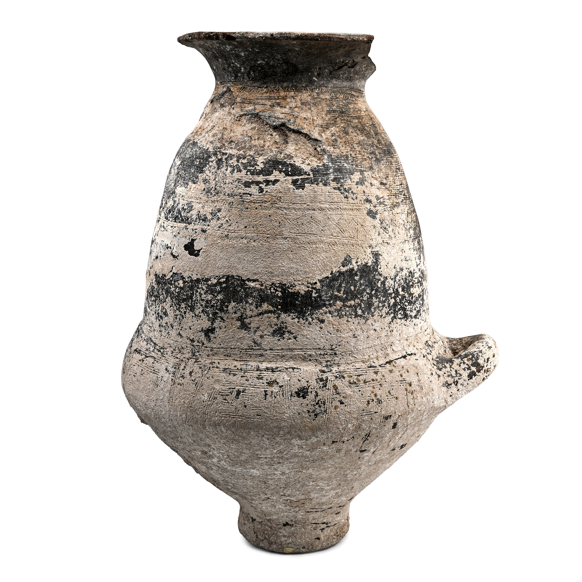 Large Villanovan Terracotta Impasto Urn