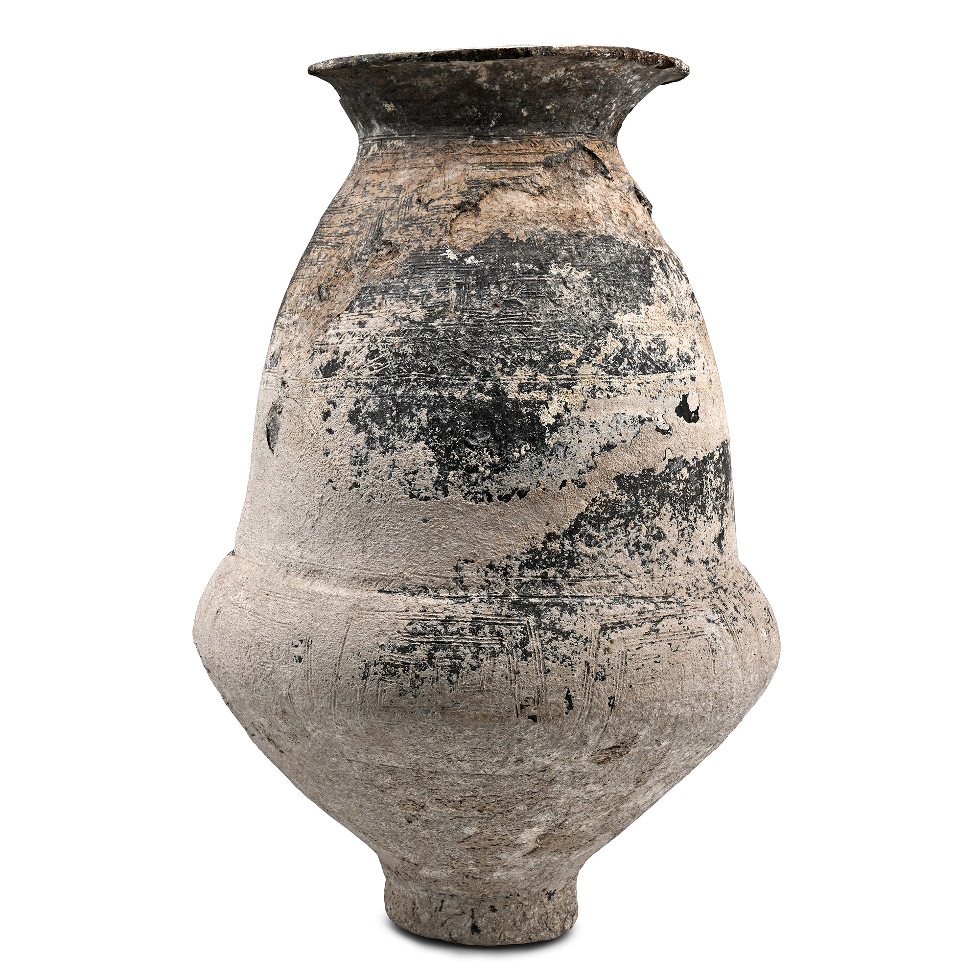 Large Villanovan Terracotta Impasto Urn