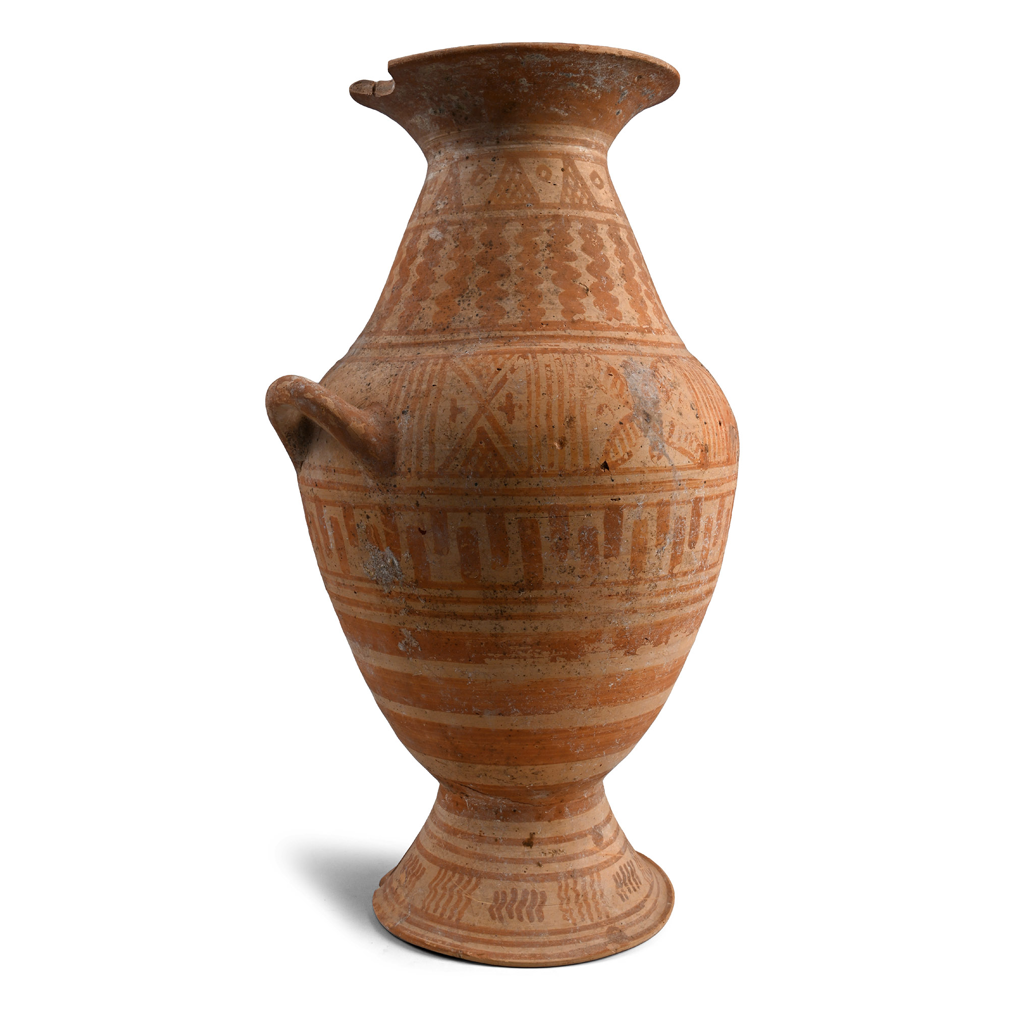 Very Large Italo-Geometric Amphora with Two Handles