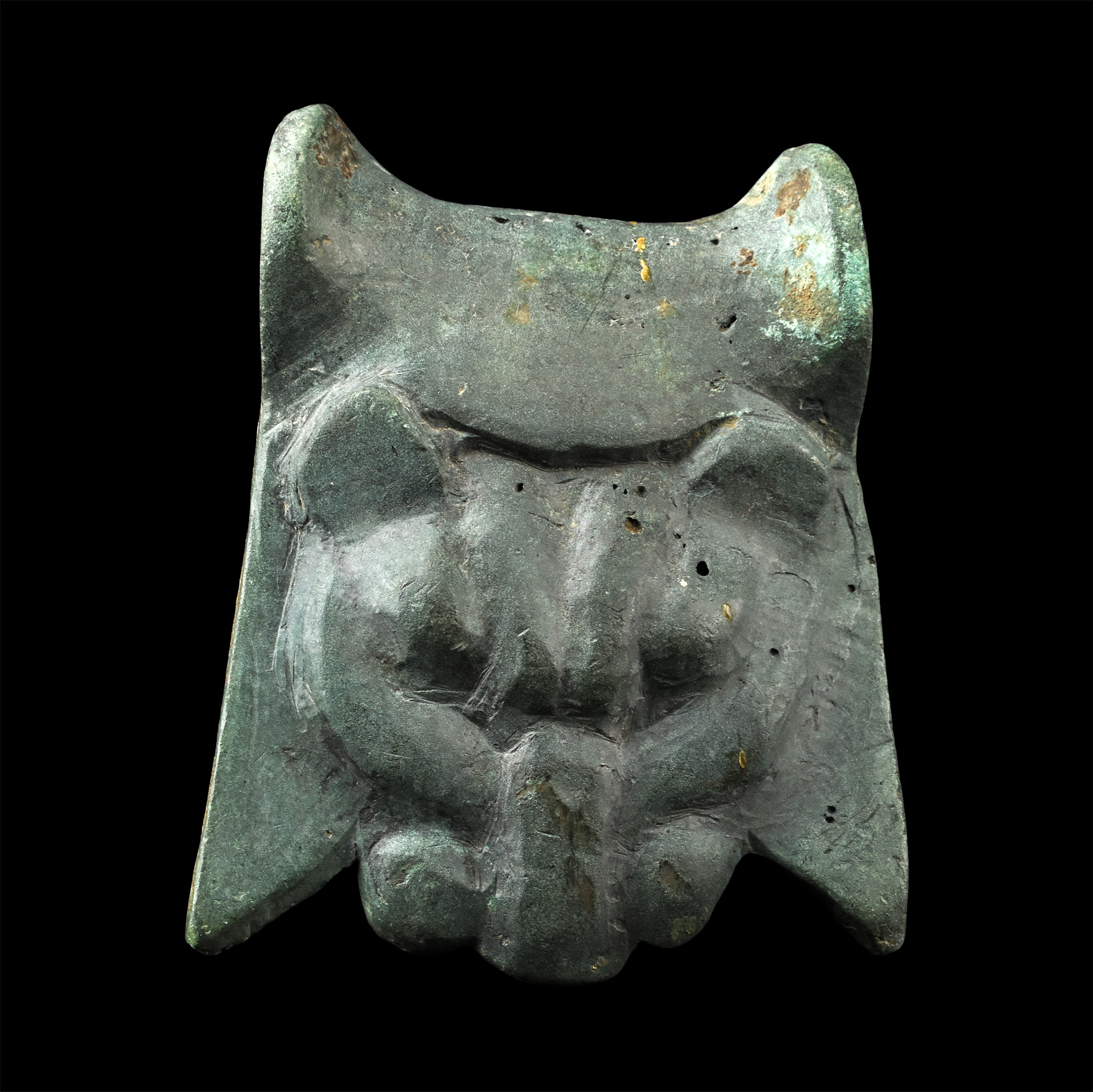 Greek Bronze Lionskin Attachment