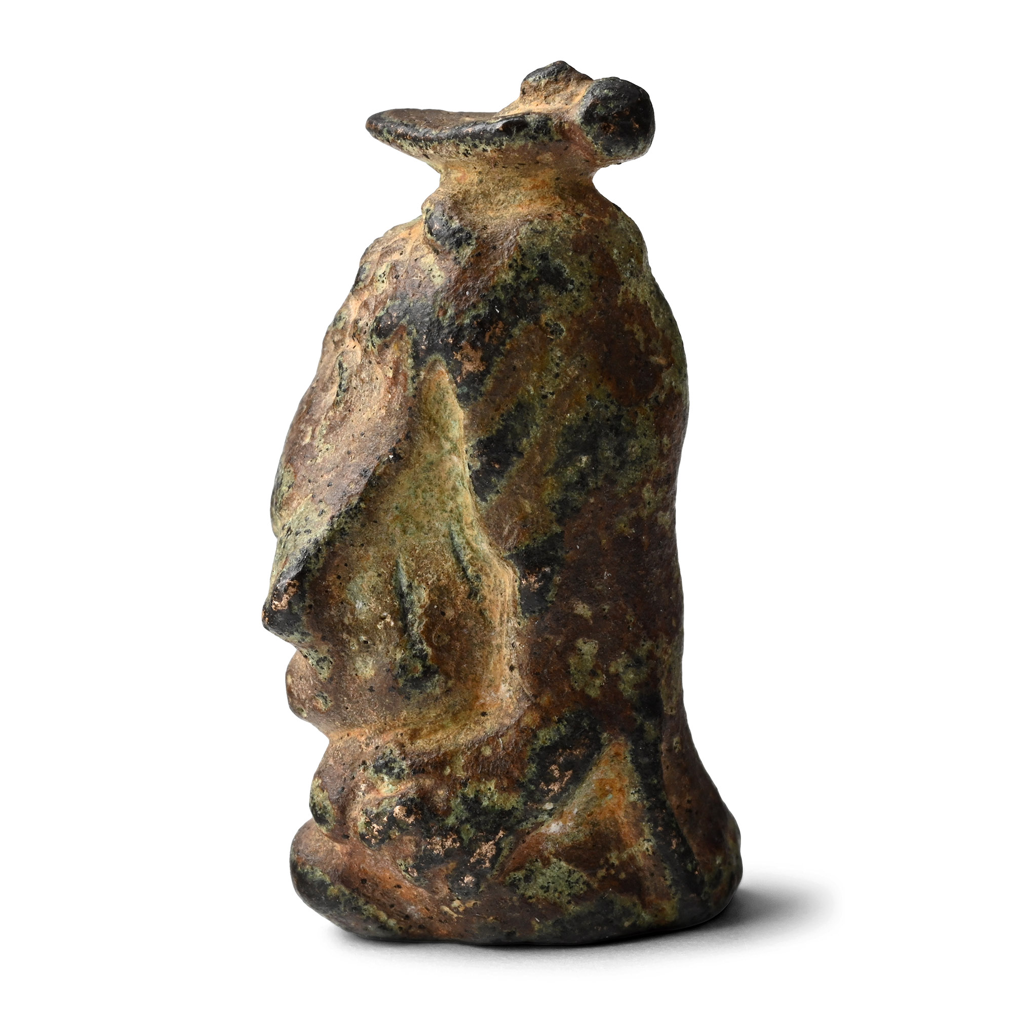 Roman Bronze Tree-Support with Lion Skin