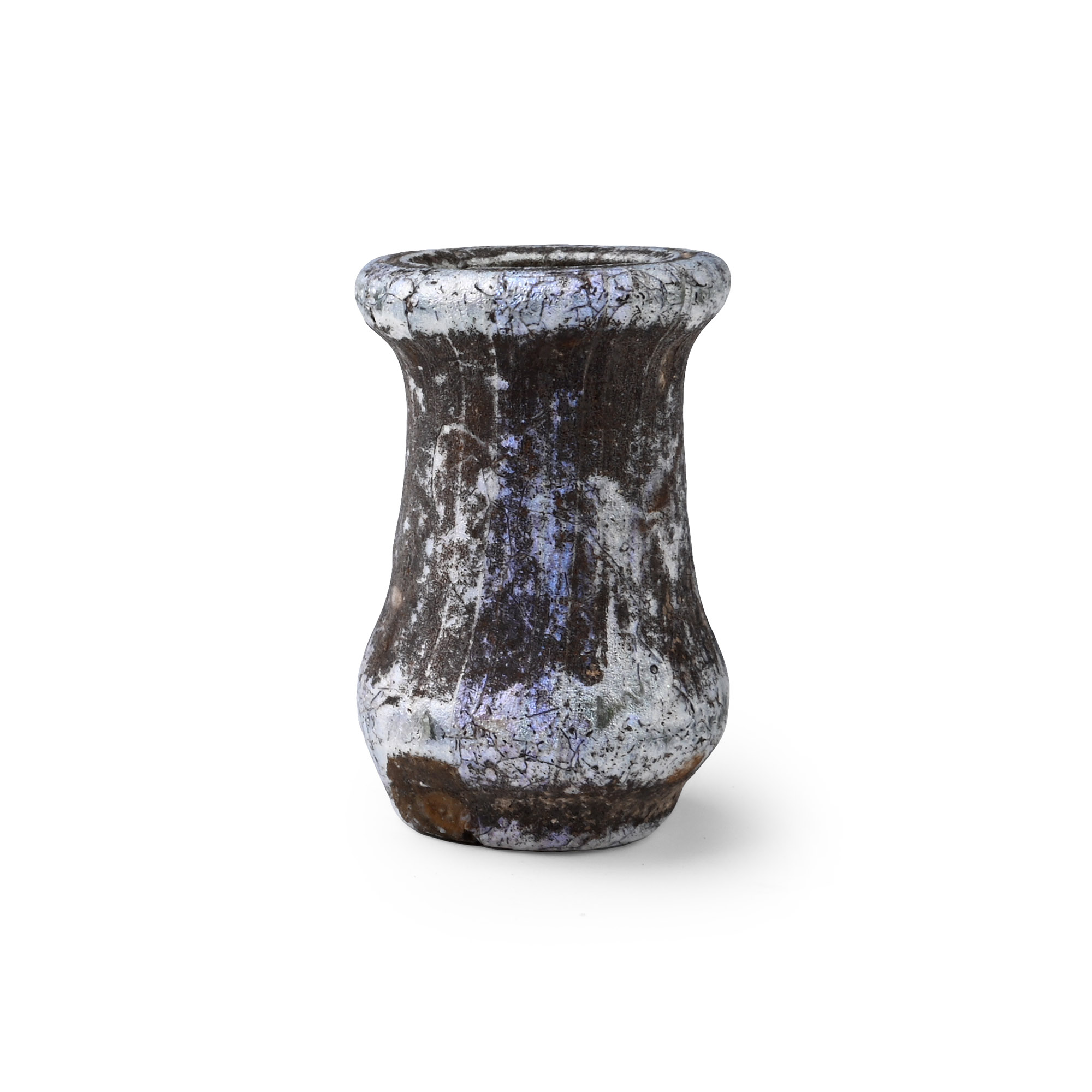 Roman Blue Iridescent Glass Vessel
