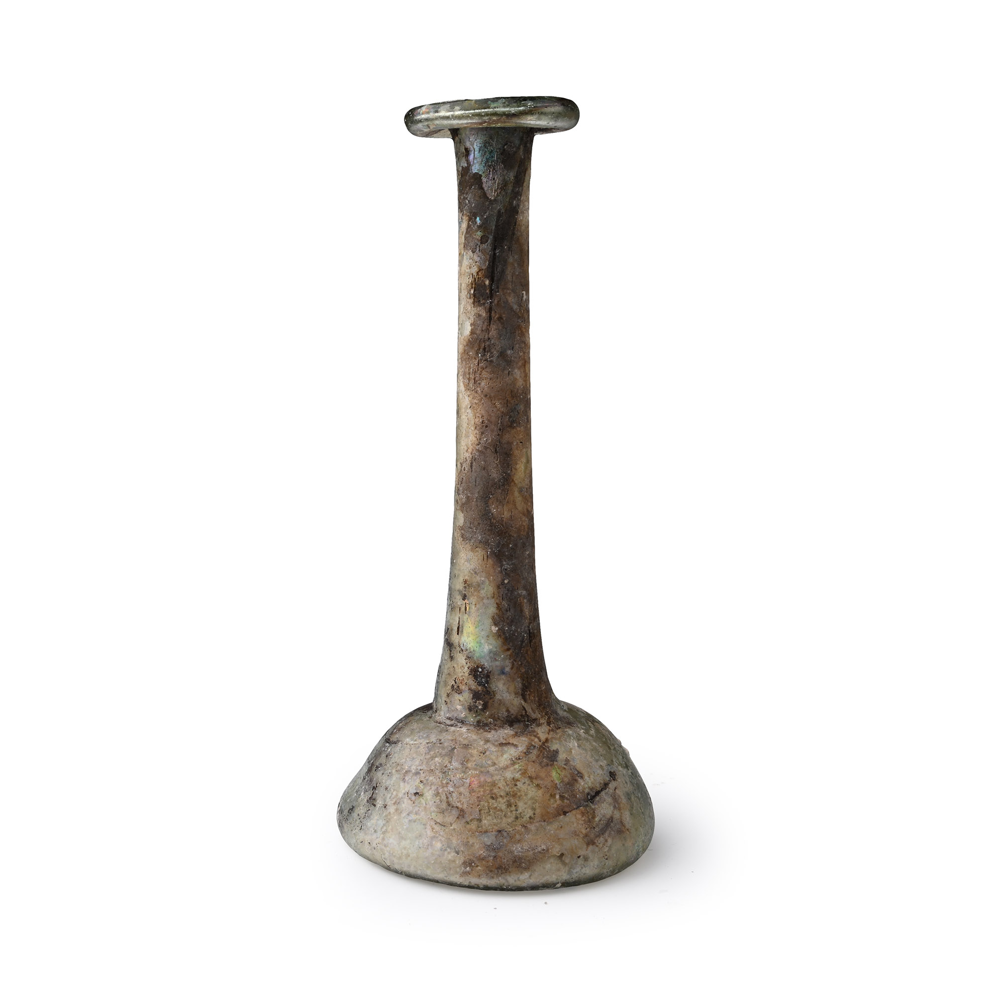 Roman Iridescent Glass Vessel