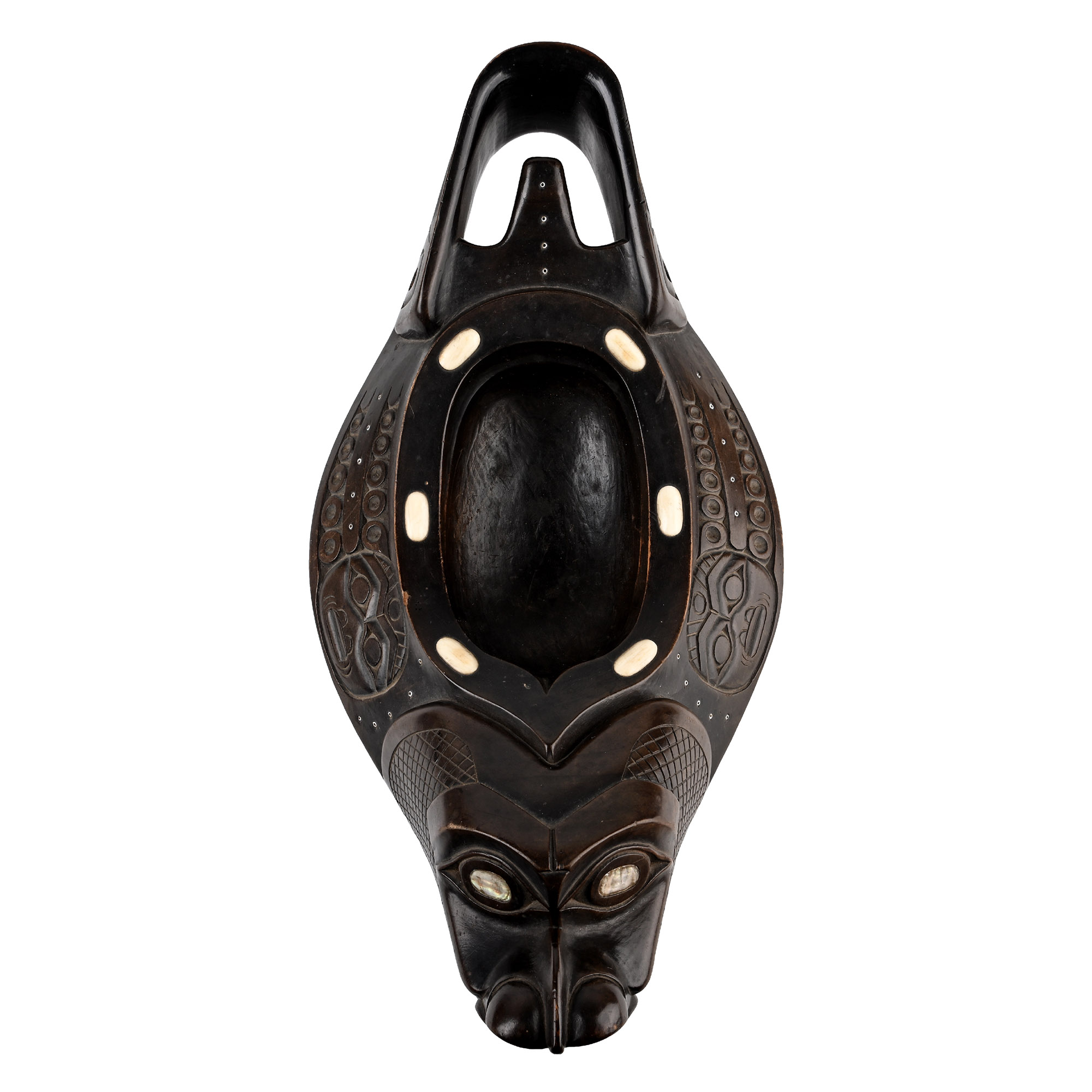 Native North American Tlingit Effigy of a Seal