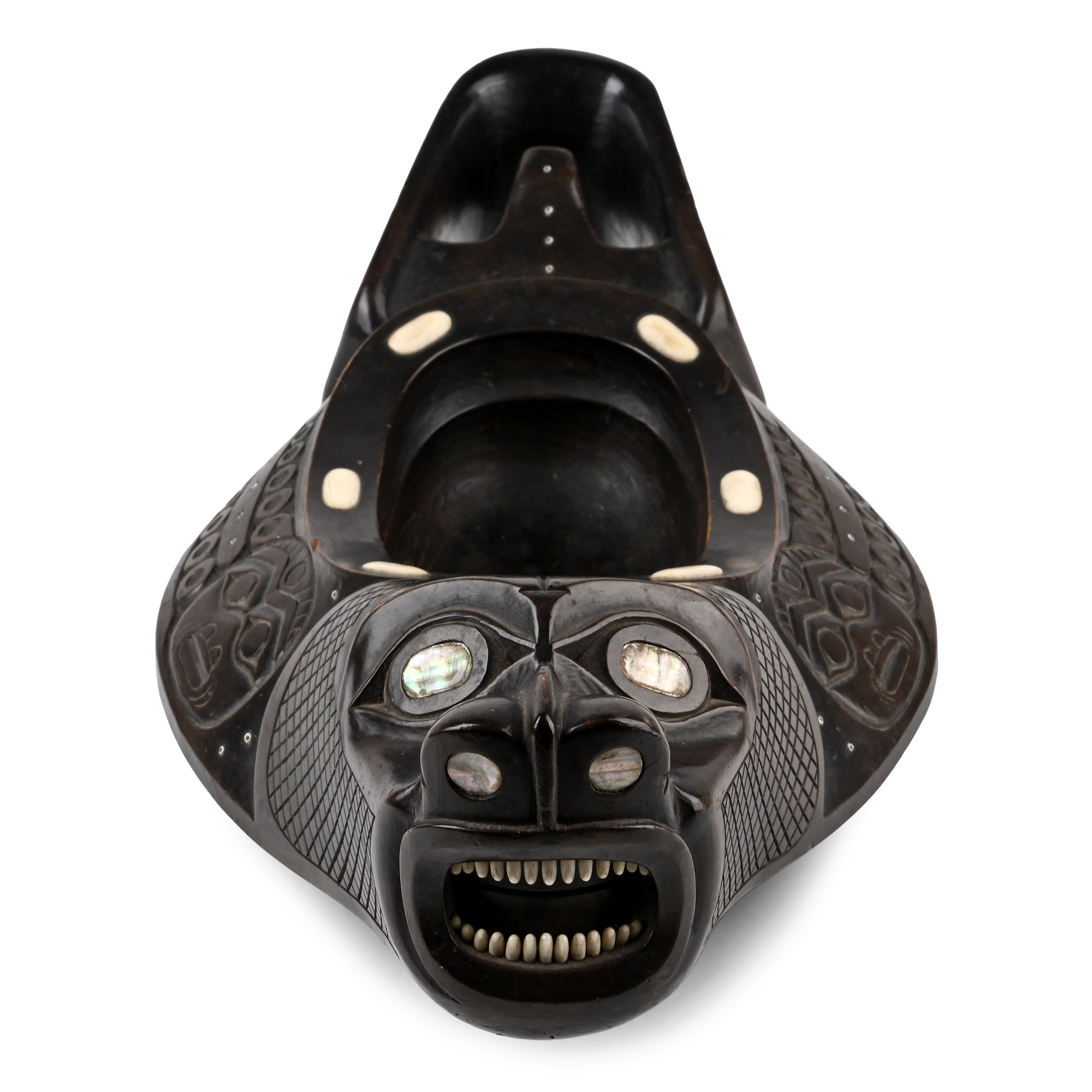 Native North American Tlingit Effigy of a Seal