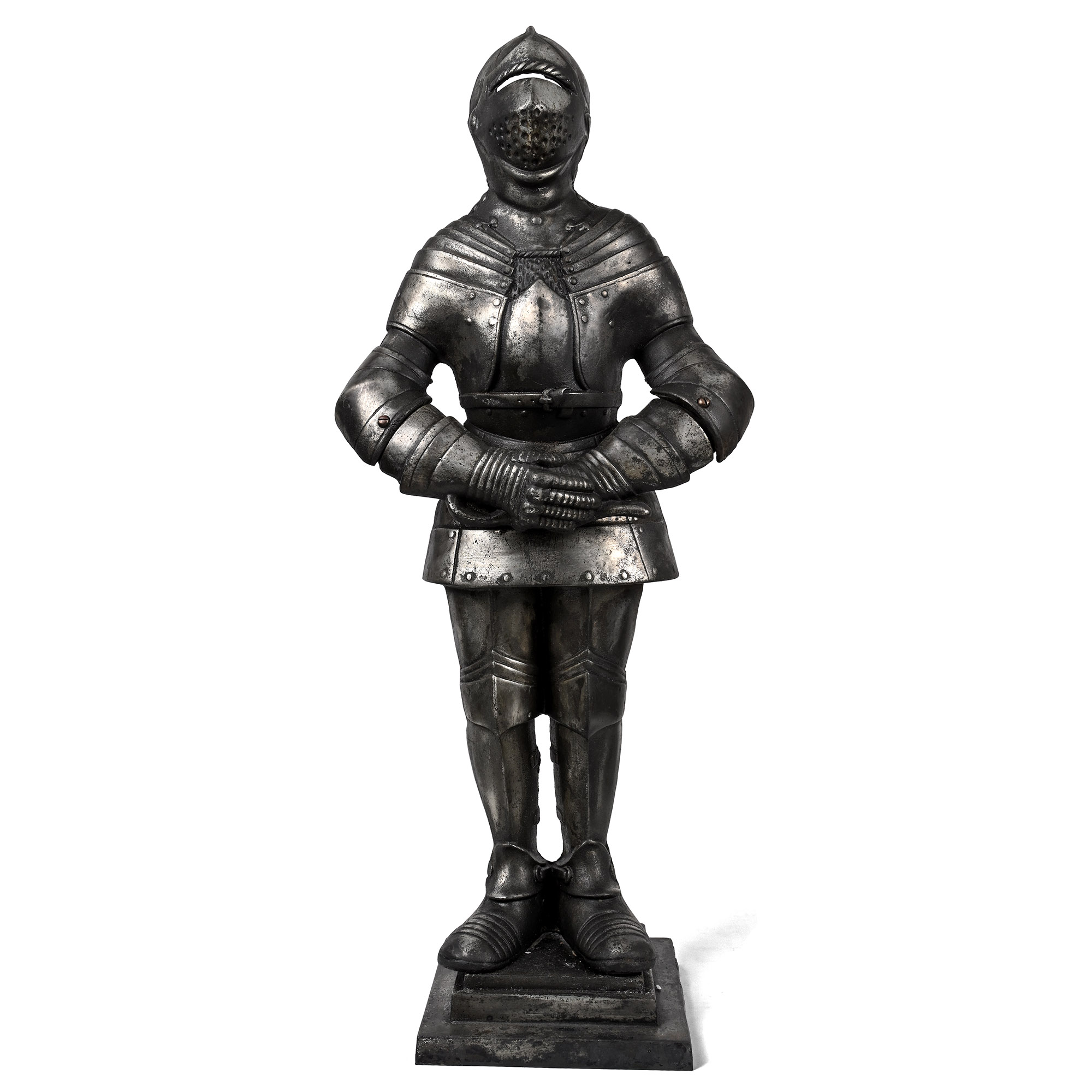 Armoured Knight Cast Iron Fireside Companion